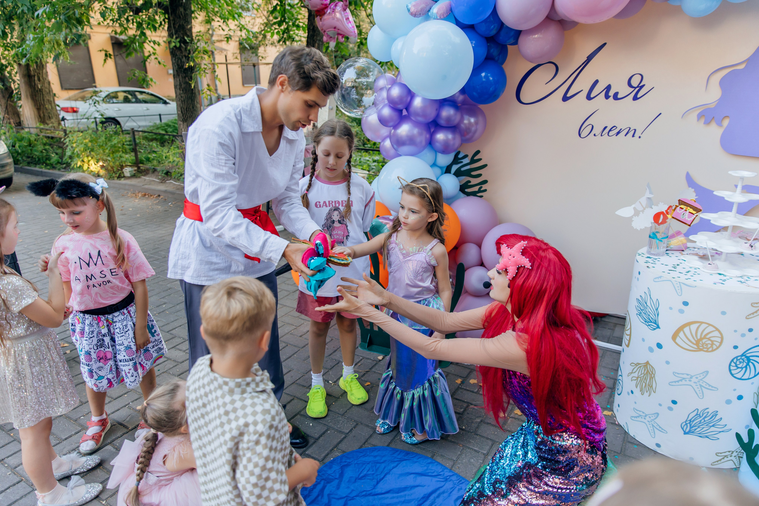 Детские праздники. Фотограф Силиникс Екатерина