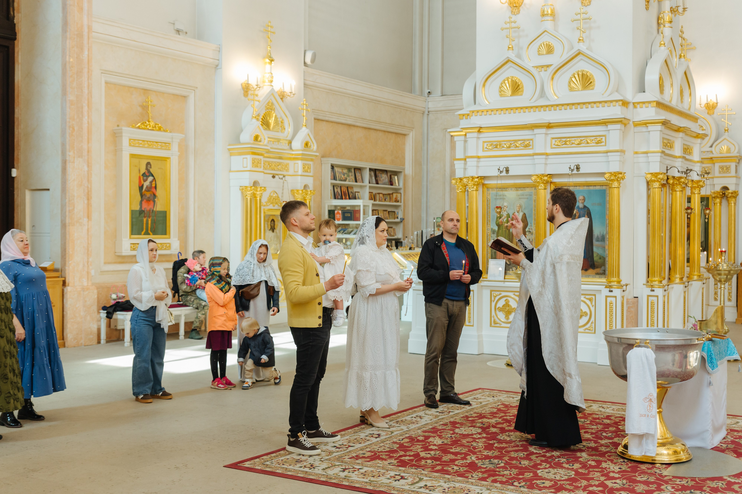 Екатерининский собор г. Пушкин. Фотограф на крещение в Санкт Петербурге
