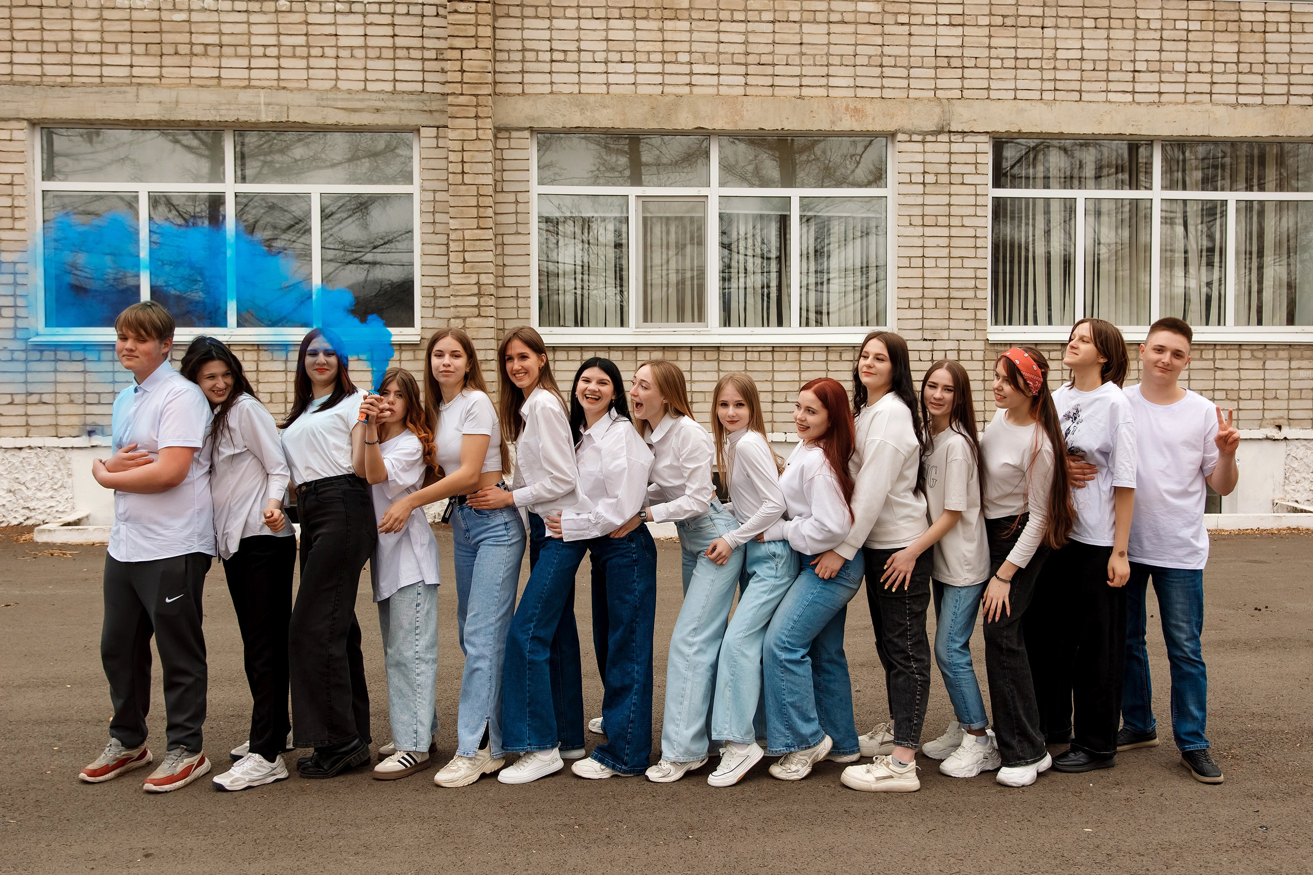 11 класс с. Барабаш. Фотограф Любовь Корниенко, Примоский край