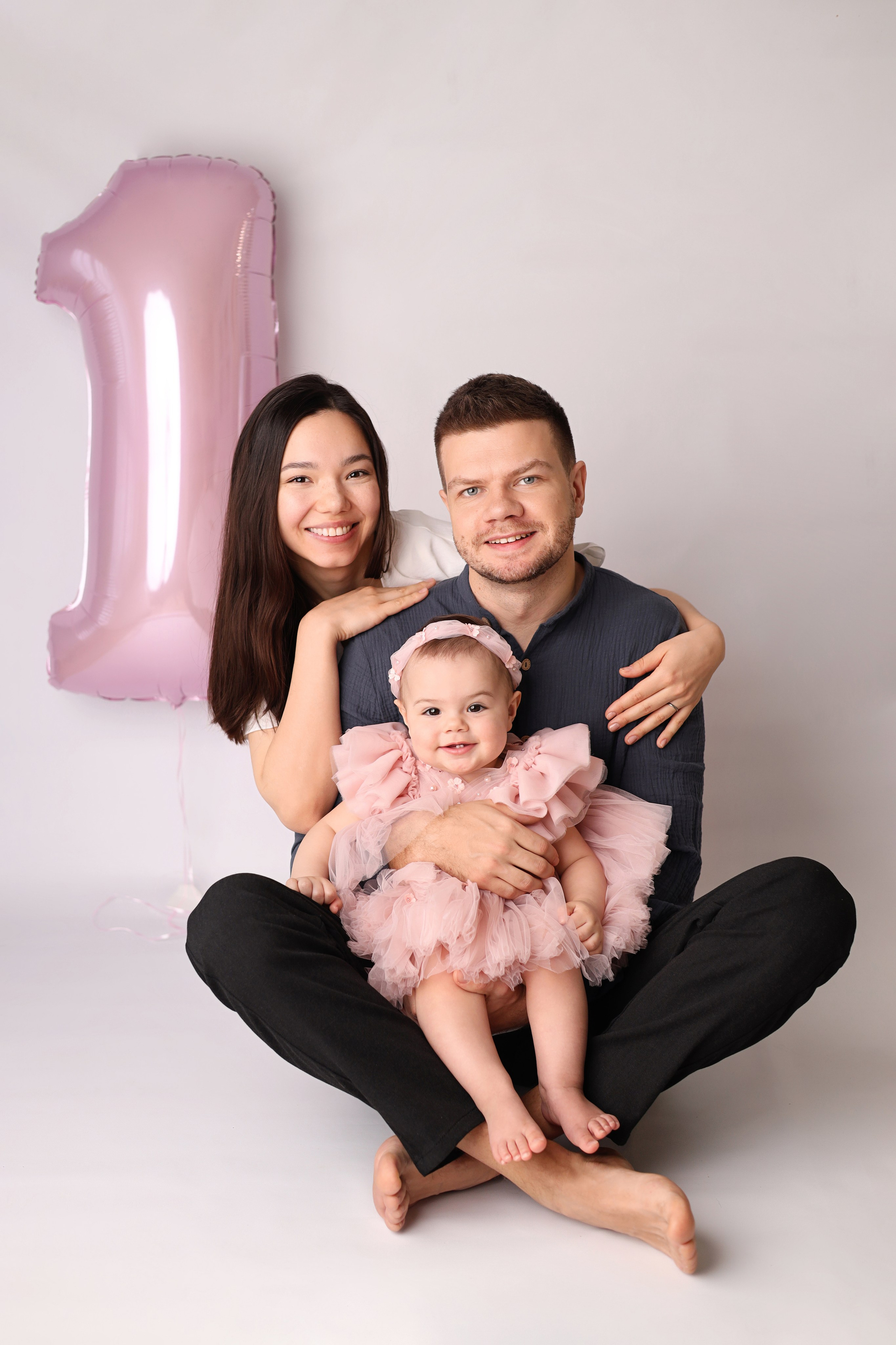 1 годик Злате, фотосъемка на День Рождения. Фотограф новорожденных Москва. Ньюборн фотограф Москва