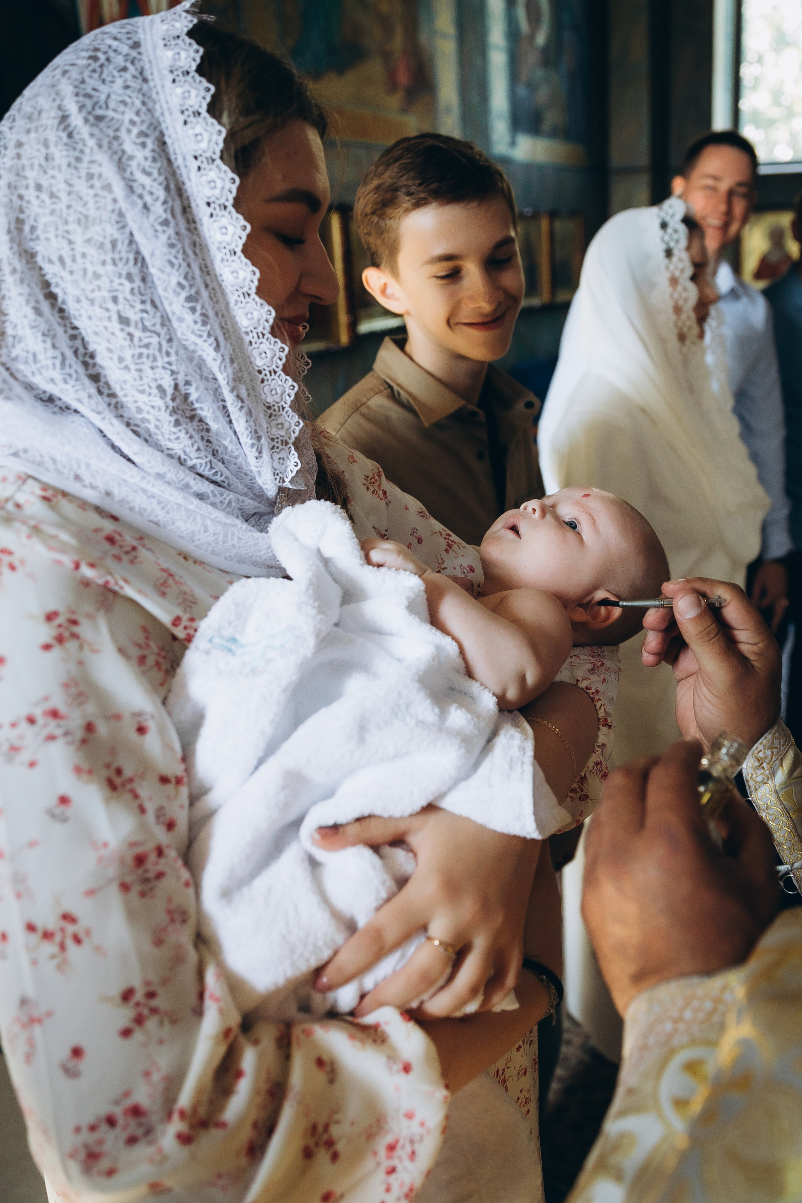 Таинство Крещения Ильи. Фотограф в Краснодаре Алла Потоцкая
