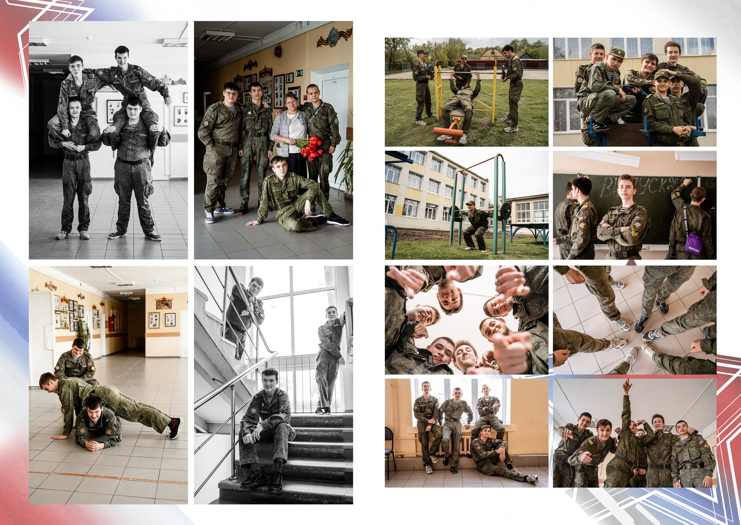 Кадетская книга на 20 разворотов 6000р. ВАША СЕМЕЙНАЯ ФОТОСТУДИЯ