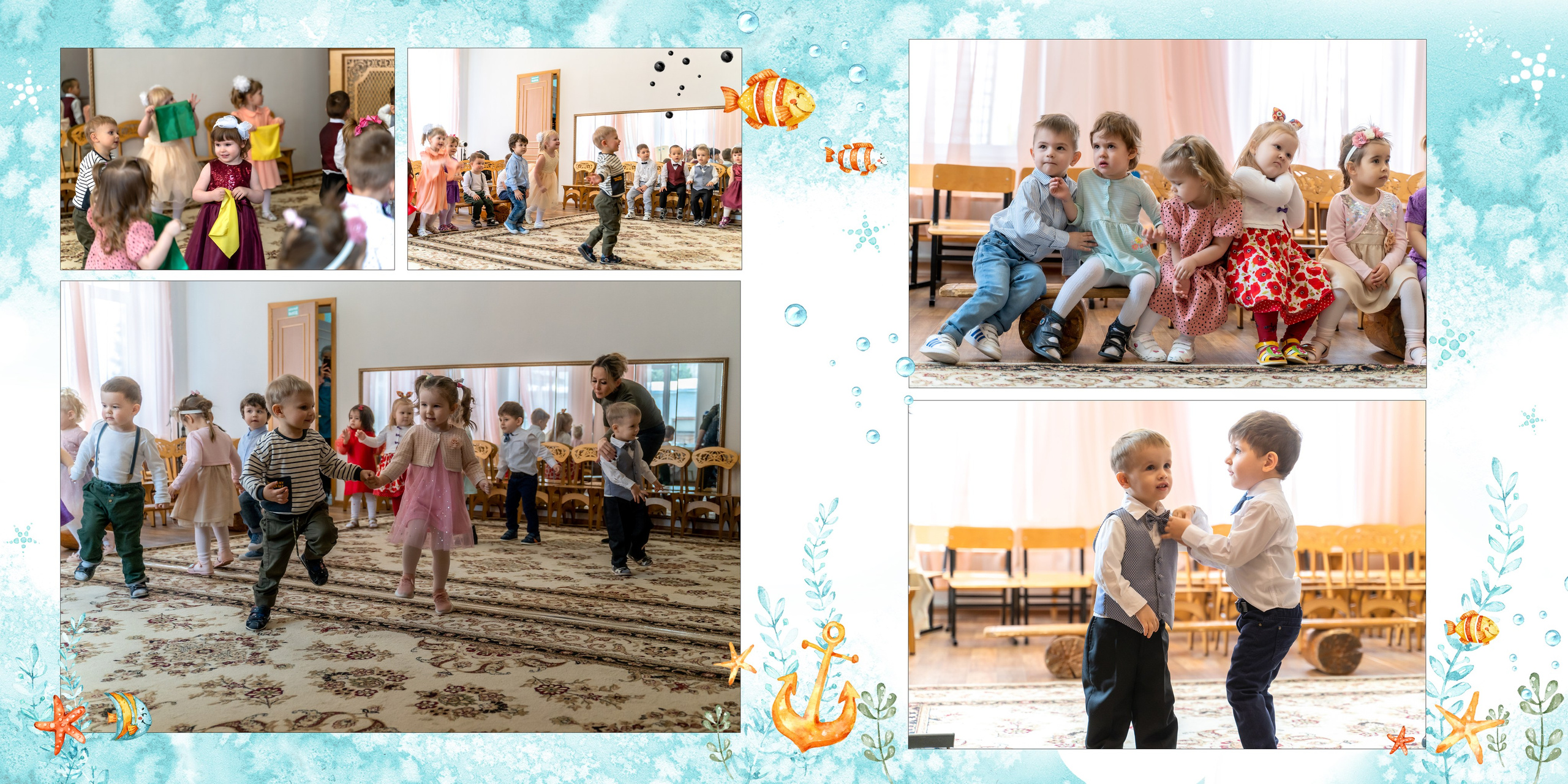 Желтая субмарина, 5 разворотов 23*23 4200р. ВАША СЕМЕЙНАЯ ФОТОСТУДИЯ