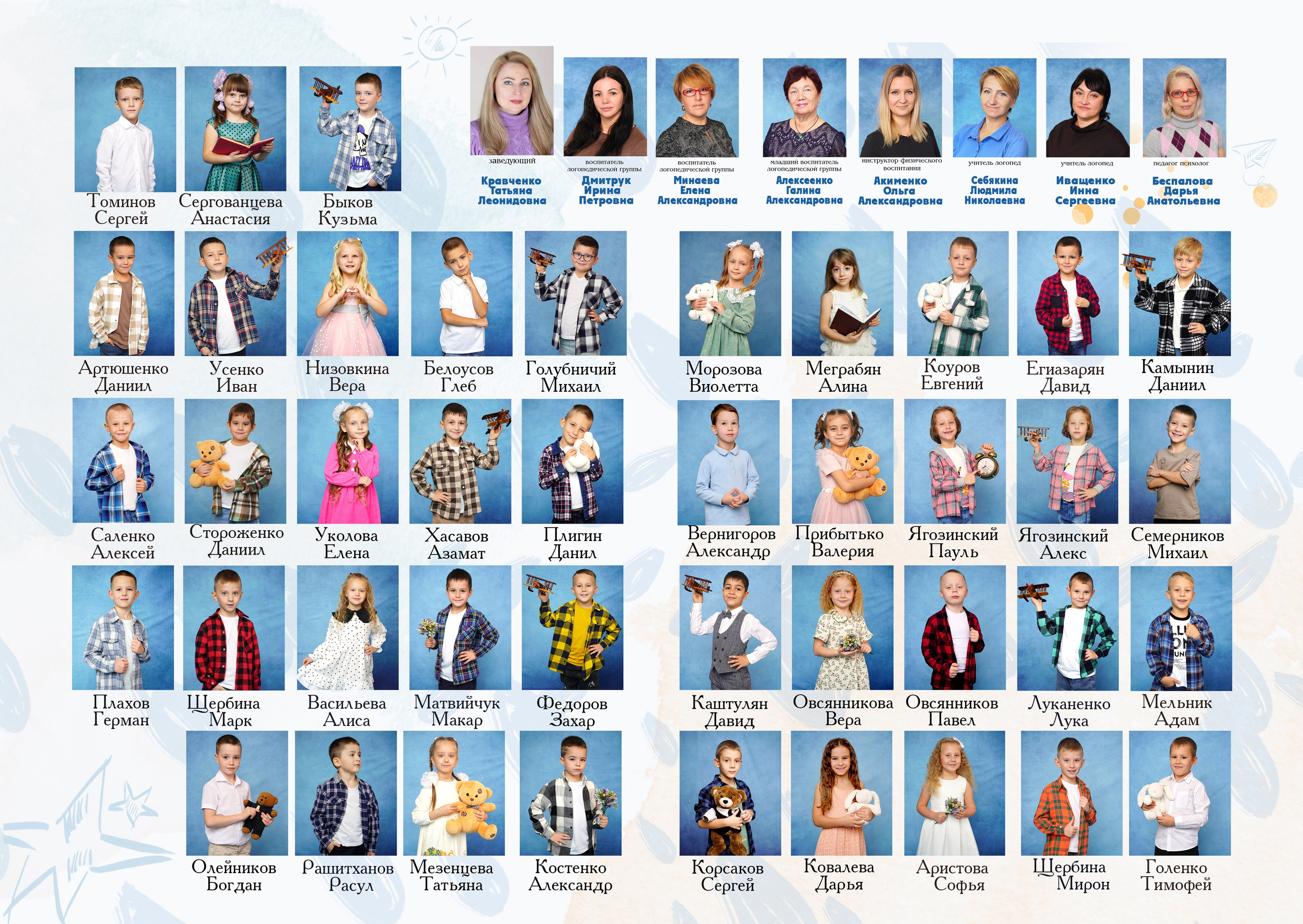 Виньетки для дет сада. MEMENTO.Выпускные альбомы, школьные, юбилейные и другие книги. Ростов-на-Дону