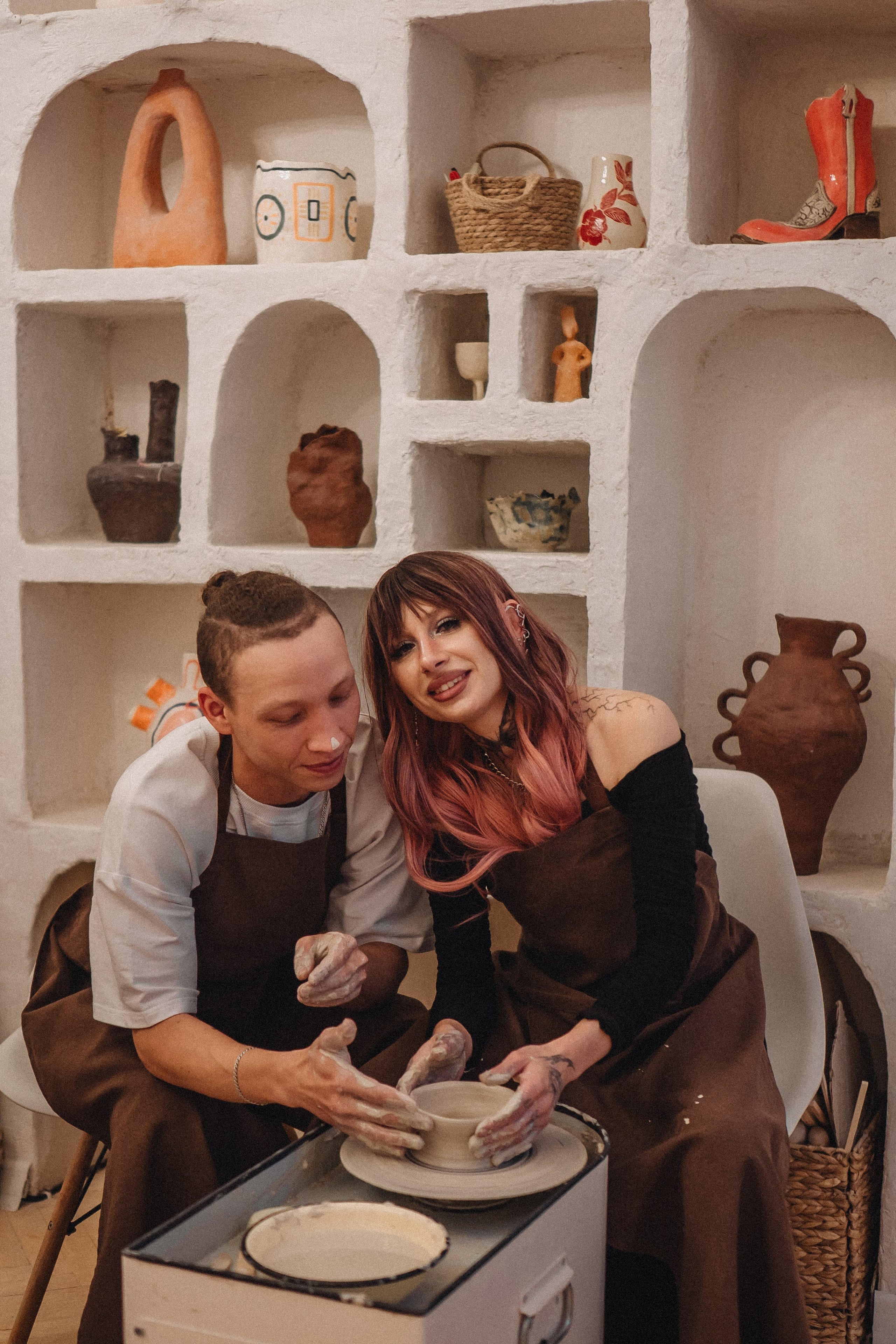 СВИДАНИЕ В ГОНЧАРНОЙ МАСТЕРСКОЙ. Профессиональный фотограф, Санкт-Петербург — Виктория Богомолова