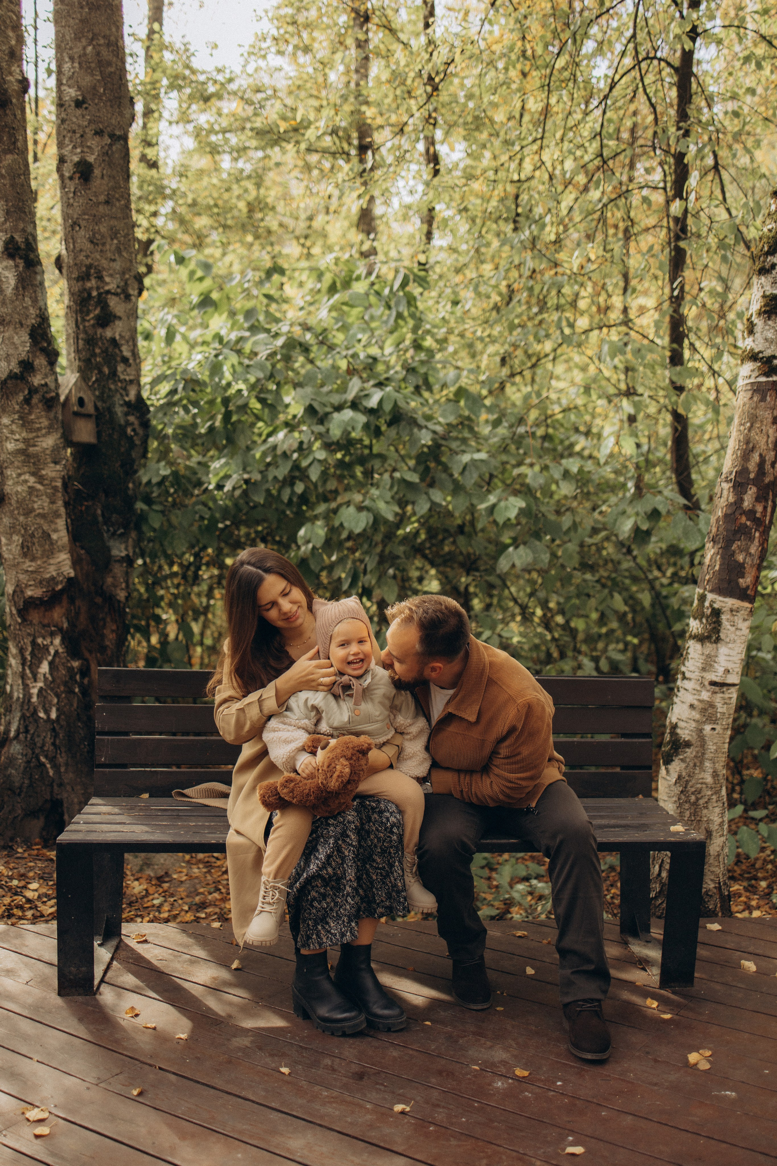 Одним осенним днем. Семейный фотограф в Москве Анастасия Шалда