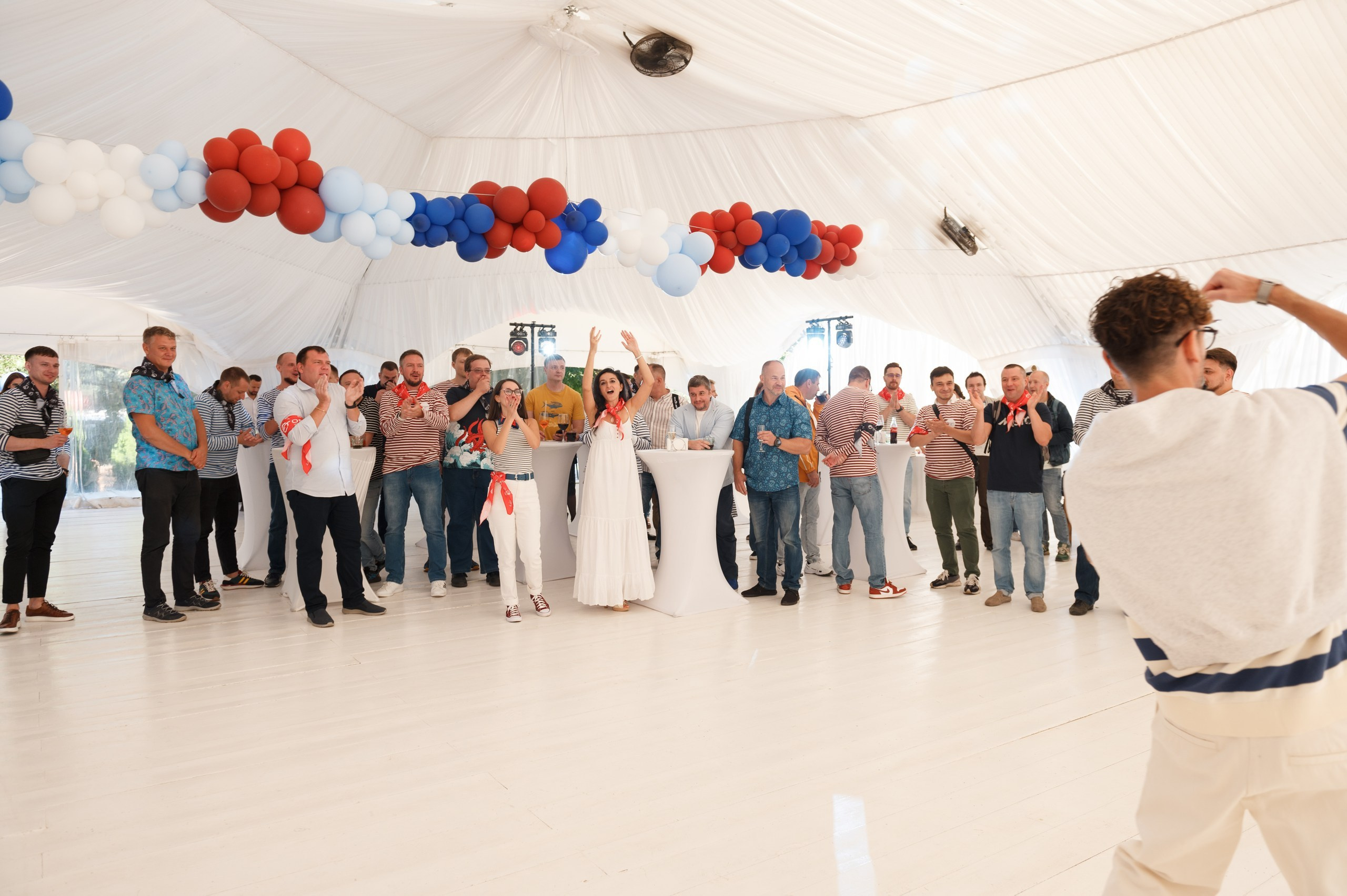 Морская вечеринка в честь Дня Рождения компании. Корпоратив в морской тематике с элементами тимбилдинга для коллектива команды IT компании. Организатор корпоратива агентство ПИОН +79037387515