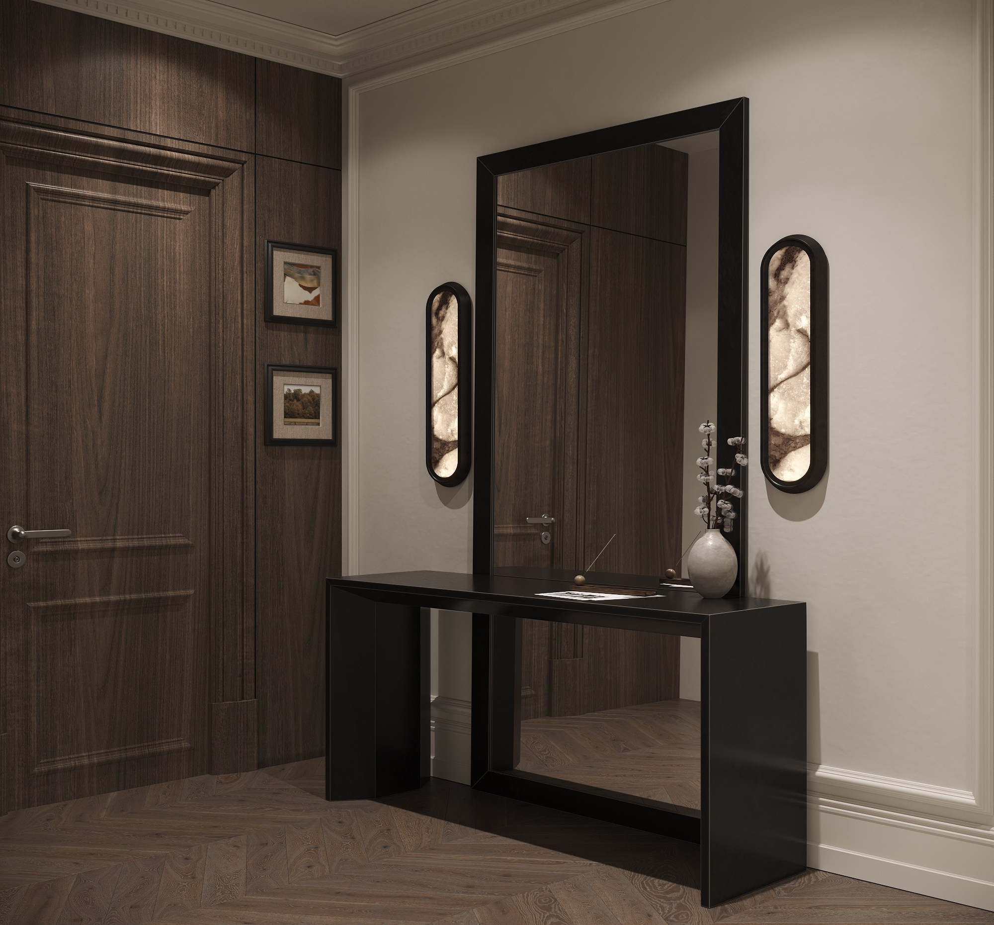 Willtowers 85 sqm. Алла Нечаева|Интерьерная визуализация