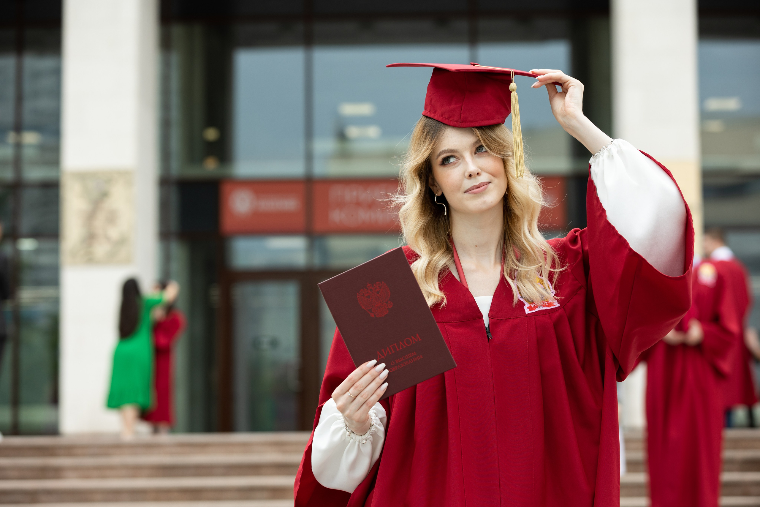 Вручение дипломов. Фотограф в Москве Даша Зуева