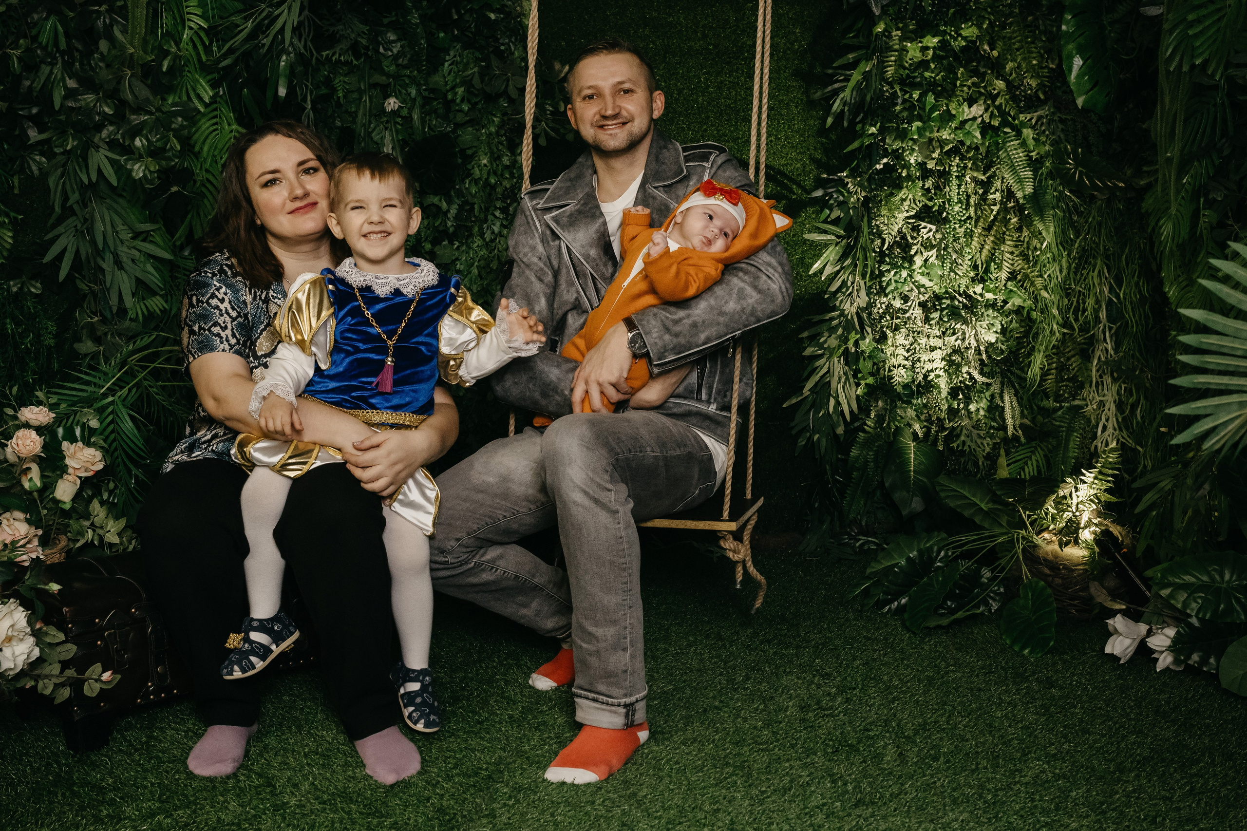 Александр, Настя, Миша и Марина. Свадебный фотограф в Санкт-Петербурге Игорь Бабенко