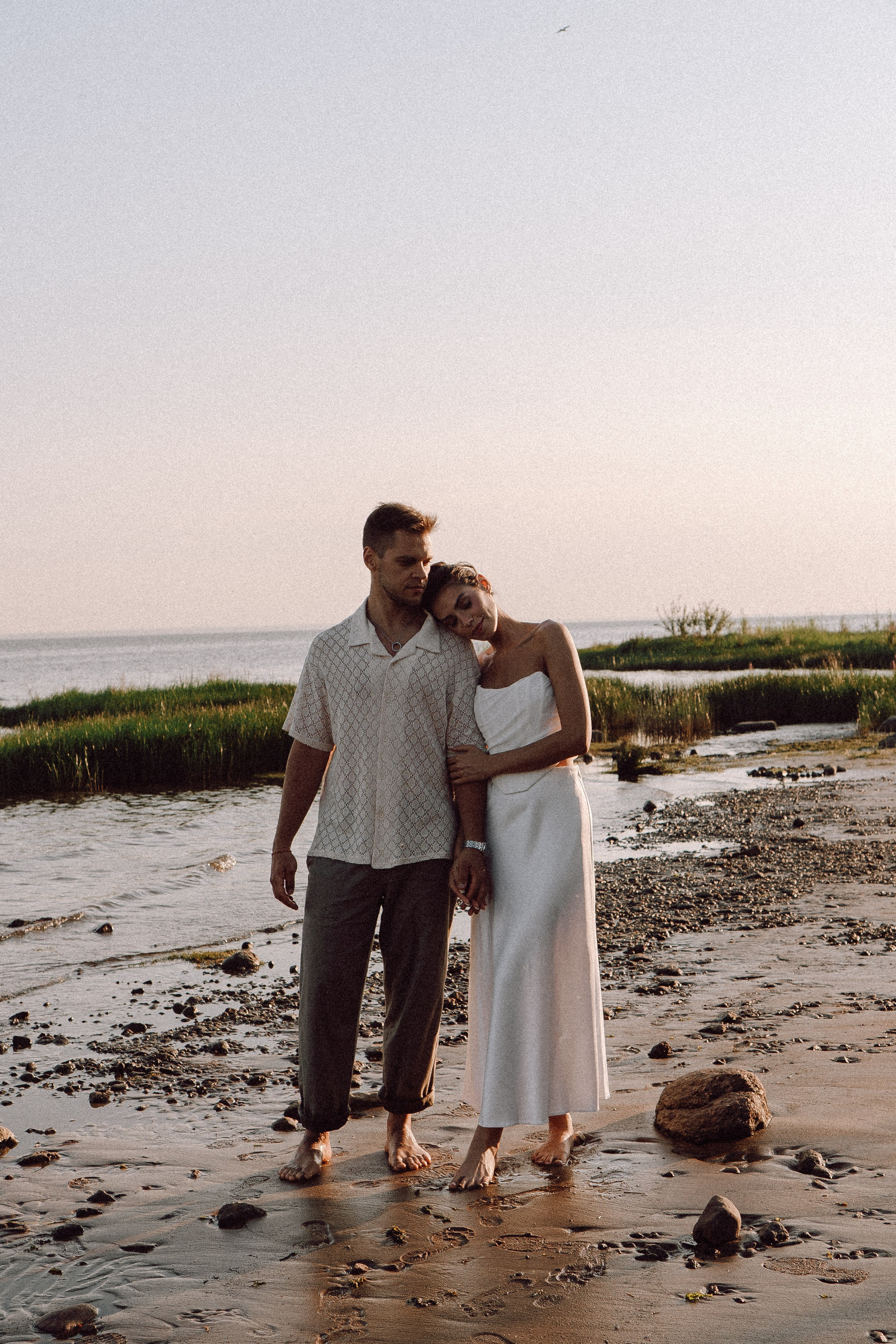 СВАДЕБНАЯ ФОТОСЕССИЯ ВЫЕЗДНОЙ ЦЕРЕМОНИИ (ФИНСКИЙ ЗАЛИВ). Профессиональный фотограф, Санкт-Петербург — Виктория Богомолова