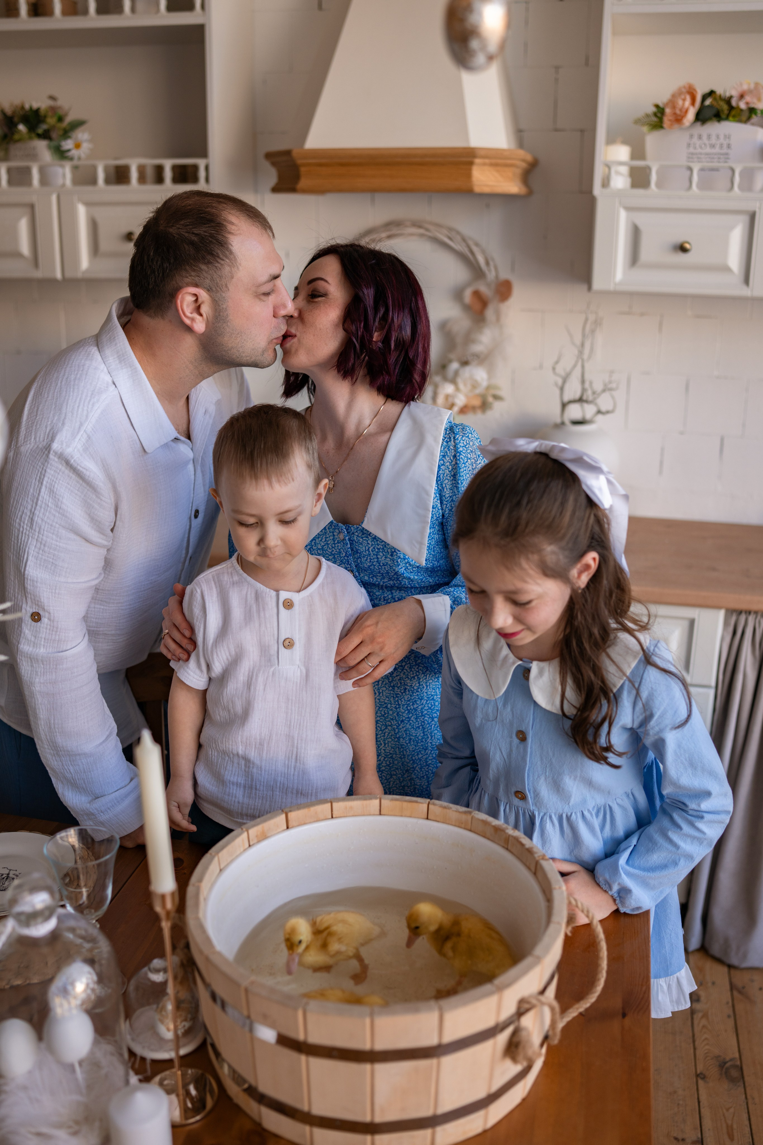 Семейная студийная съемка. Семейный и портретный фотограф в Санкт-Петербурге Татьяна Гримоть