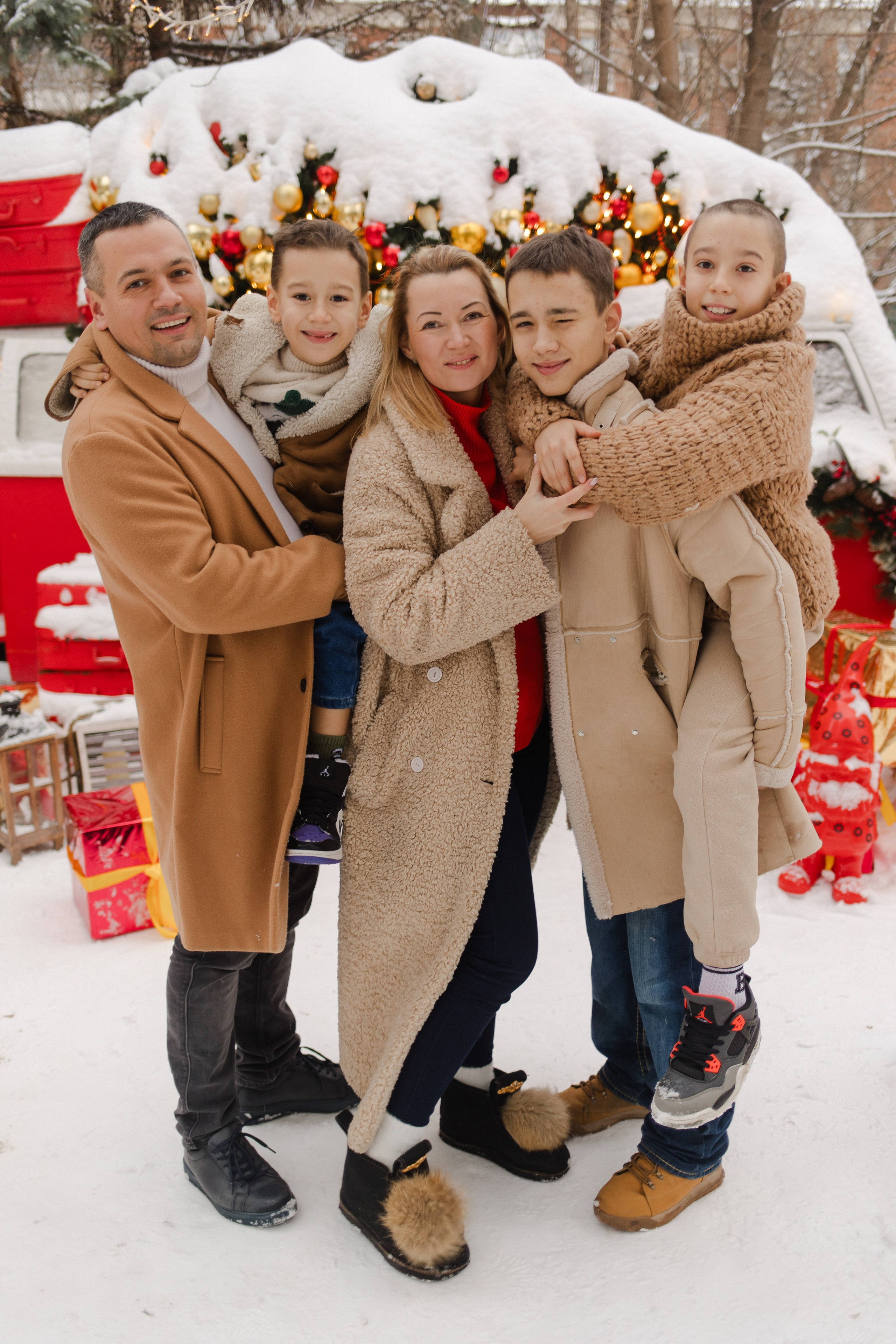 Эдик Карина и дети. Семейный и детский фотограф в Москве Кузьмина Мария