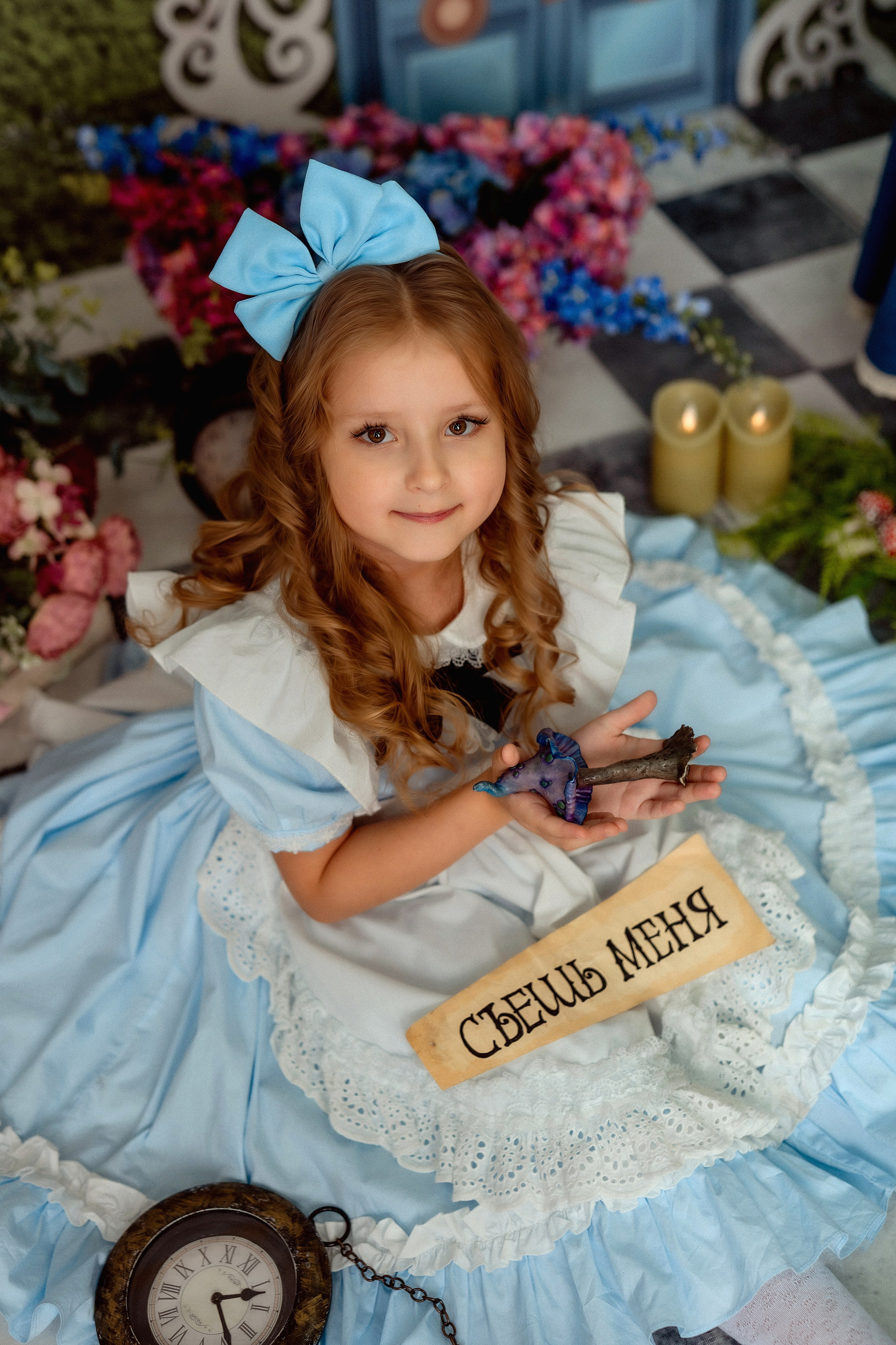 «Алиса в стране чудес». Детский и семейный фотограф в г. Ачинск Надежда Мелиоранская