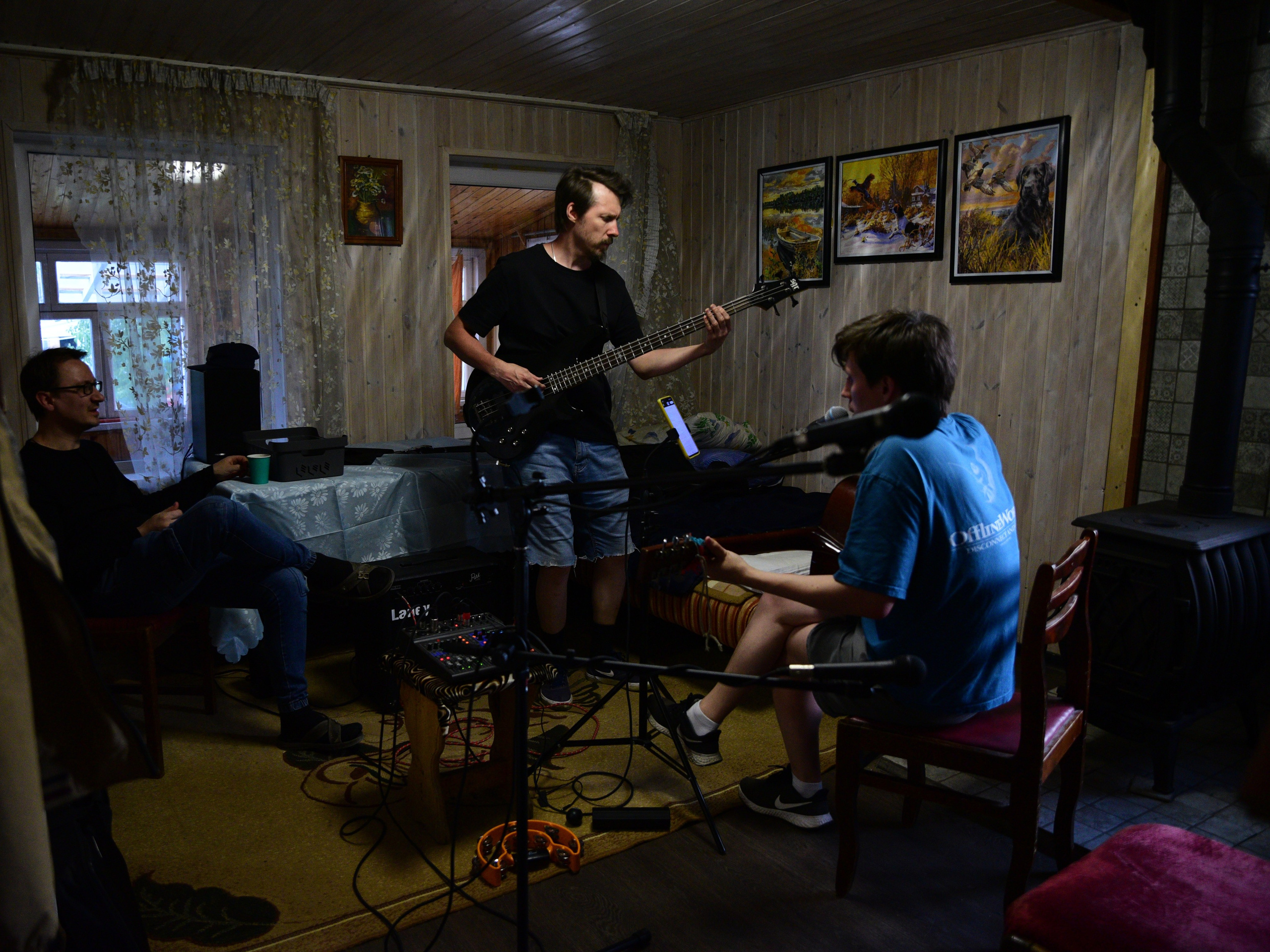 «Пластмассовый баклажан»: репетиция. Фотограф в Челябинске