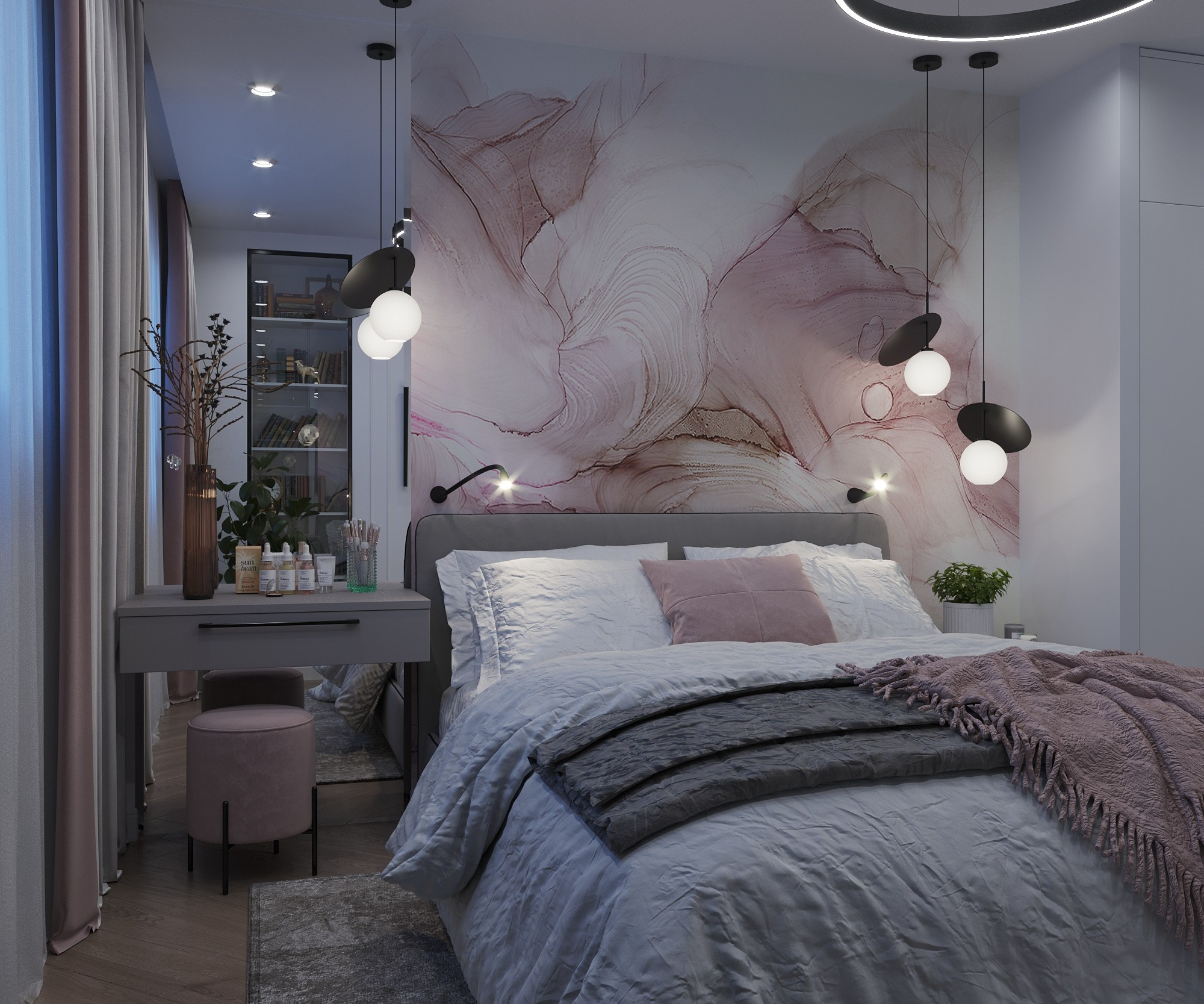 Услуги 3D визуализации интерьеров с опытом 7 лет. Быстрые сроки - получите первые черновики уже через 2 дня. Четкие цены под разный бюджет. 3D-визуализация интерьеров и мебели | Larionova.vis — для студий и дизайнеров