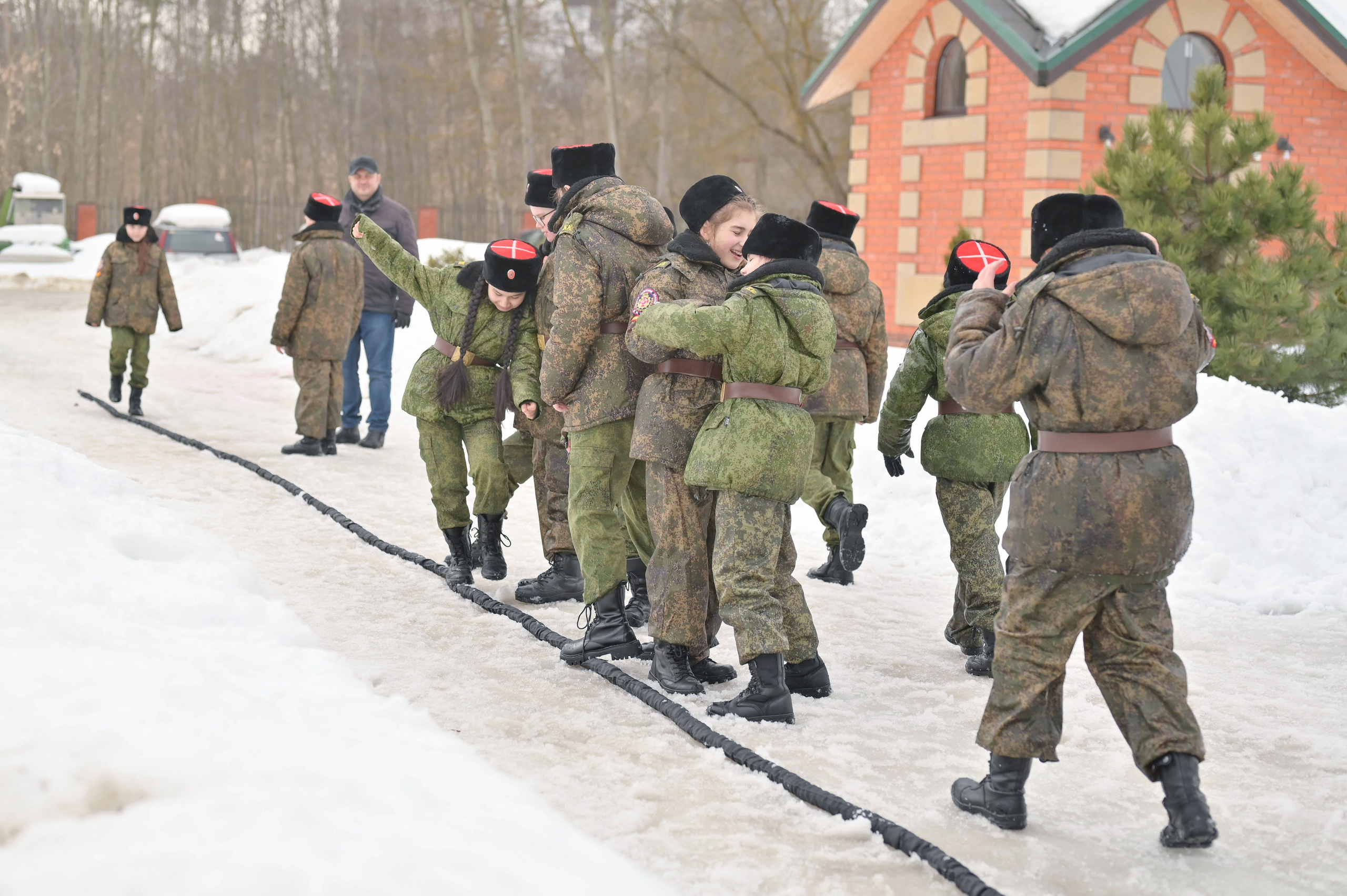 Кадетский класс. Выезд в г. Чкаловский МО. Фотограф Анна Мельникова | Москва