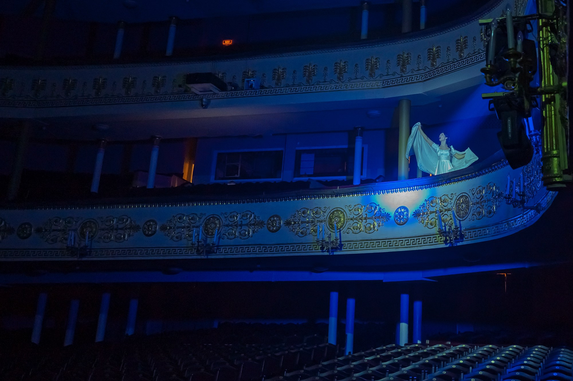 Репортажная съемка мероприятия «Ночь театров» в Московском театре оперетты. 2025. Фотограф Анна Мельникова | Москва