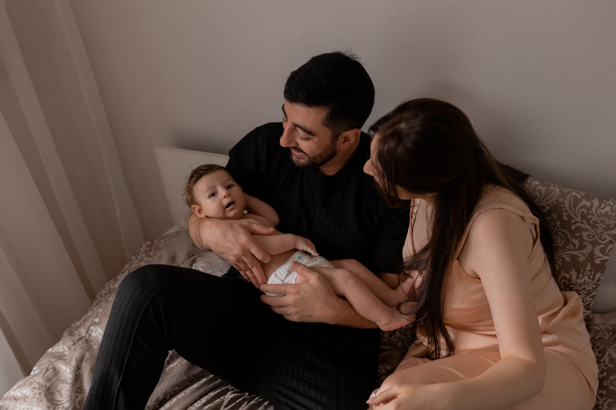 Артур, Лика, Давид. Фотограф беременности и материнства в Москве Мария Менендес-Гонсалес