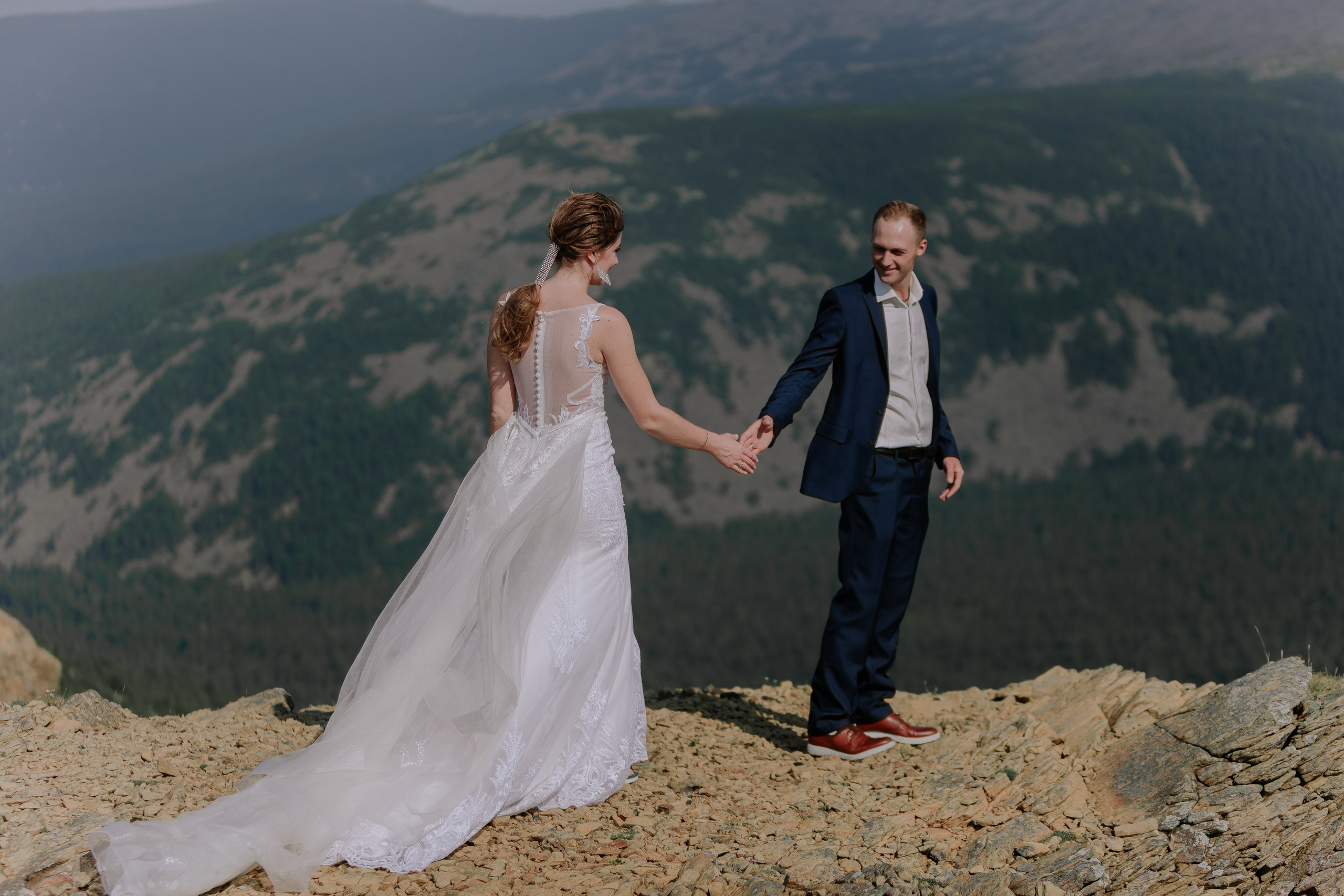 Никита и Татьяна. Уральские горы. Фотограф Айрат Шакиров