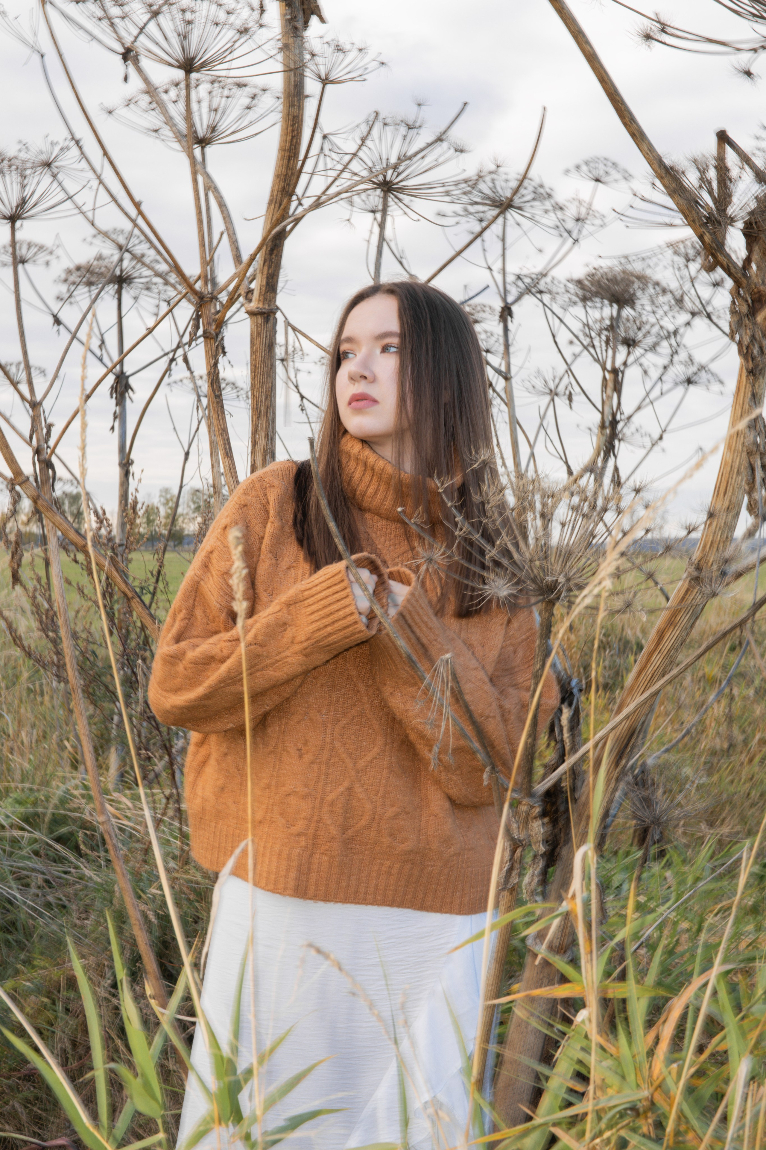 Прогулка в поле осенью. Фотограф в Санкт-Петербурге Вагнер Юлия