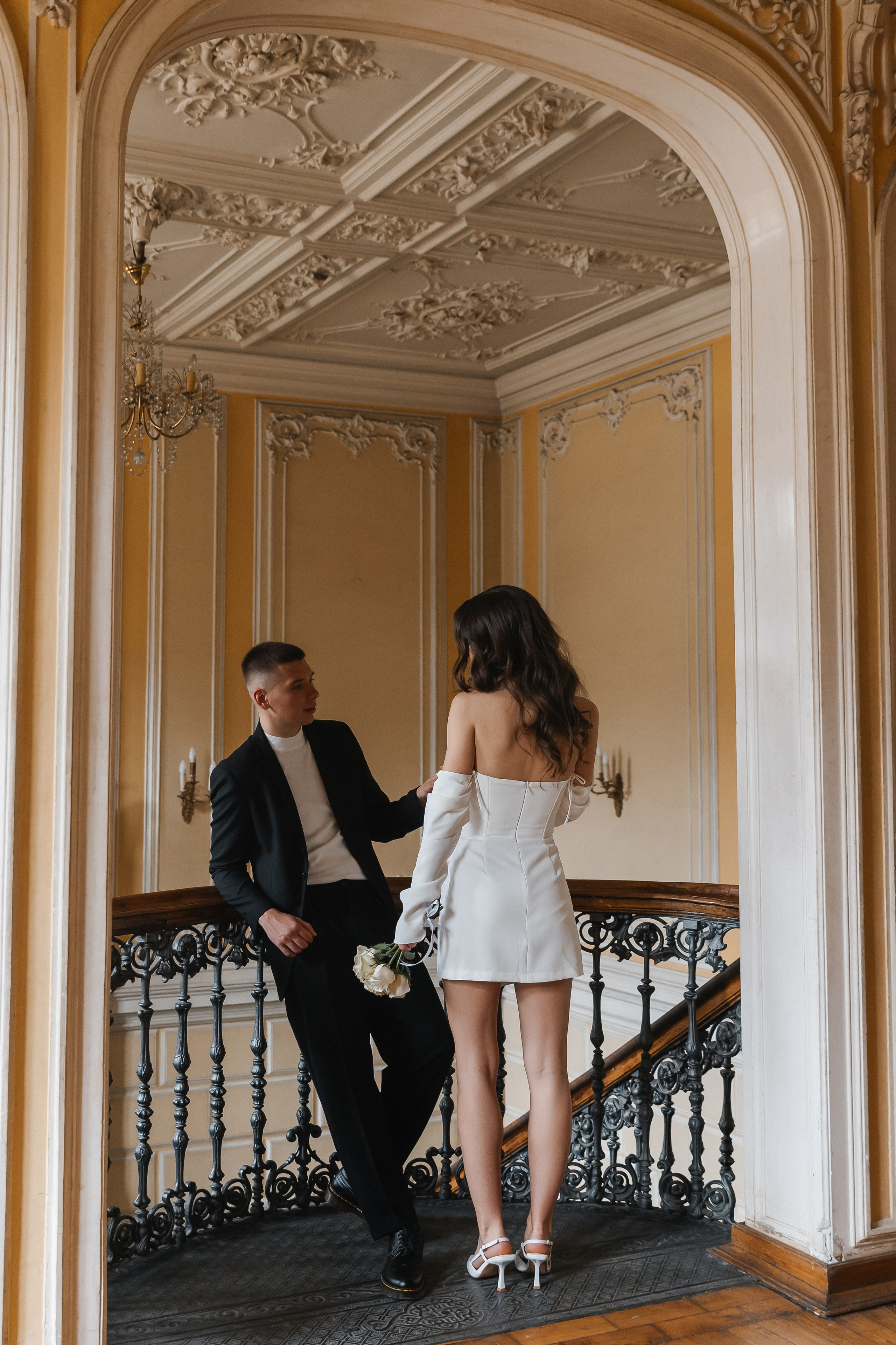 Свадебная фотосессия в Библиотеке-читальне им. А. С. Пушкина. Фотограф и видеограф Анна Домашенко