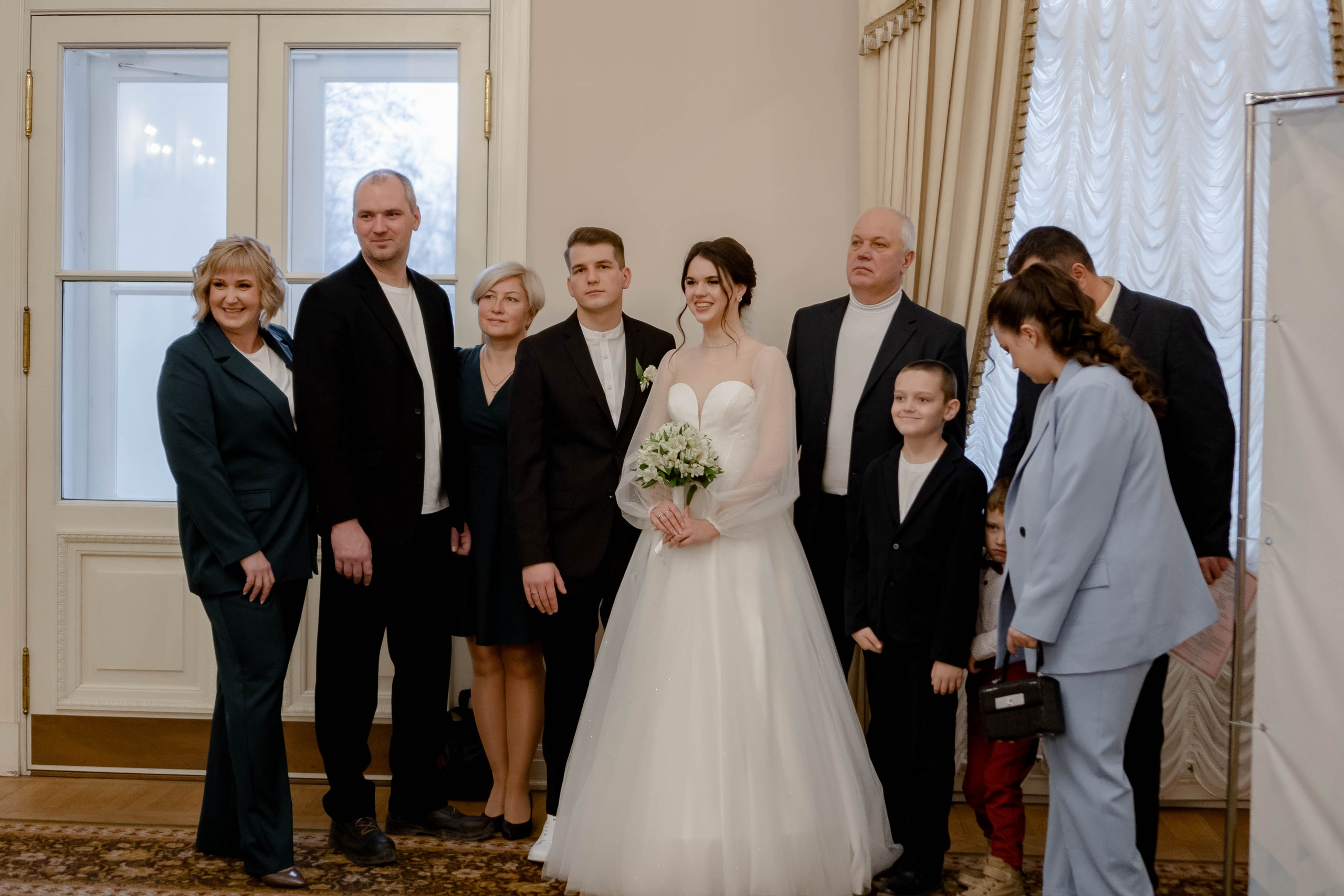 РЕПОРТАЖ В ЗАГСЕ. Профессиональный фотограф, Санкт-Петербург — Виктория Богомолова