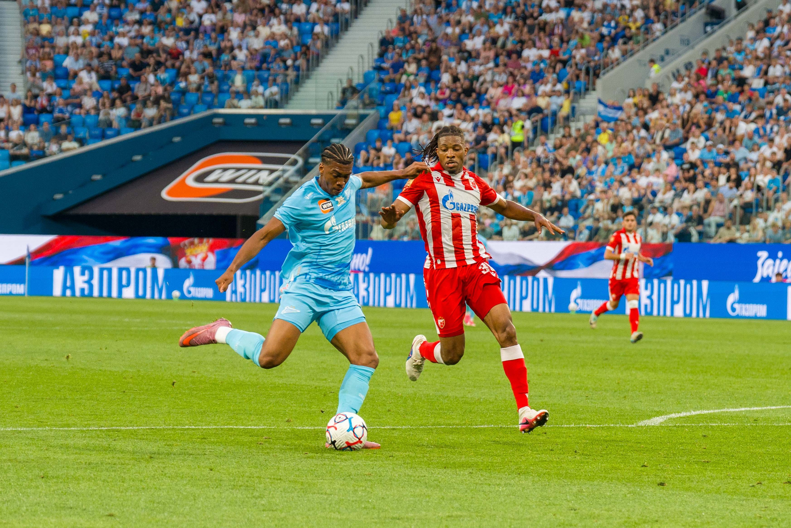 Zenit vs Crvena Zvezda 3:1: Match Photography from Gazprom Arena, Saint Petersburg