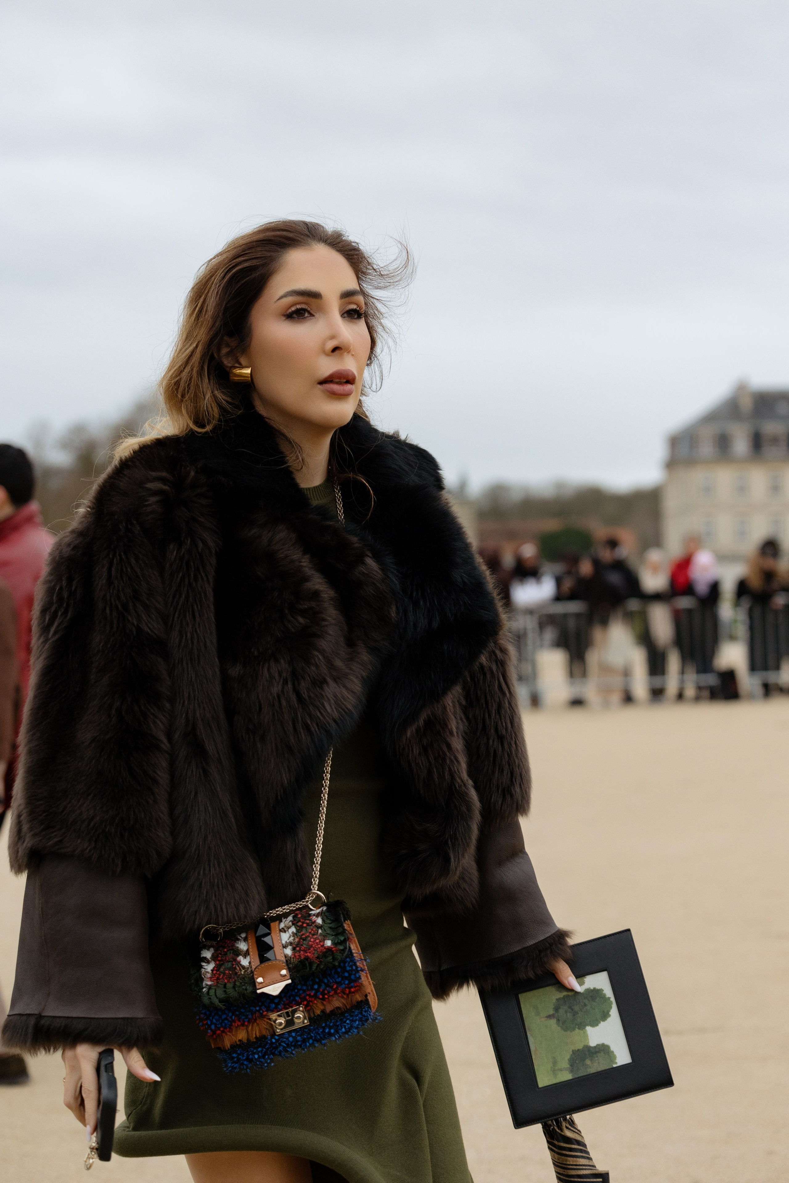 LOEWE PFW WOMENSWEAR FALL-WINTER 24/25. Photographer in Milan Ivan Goncharov