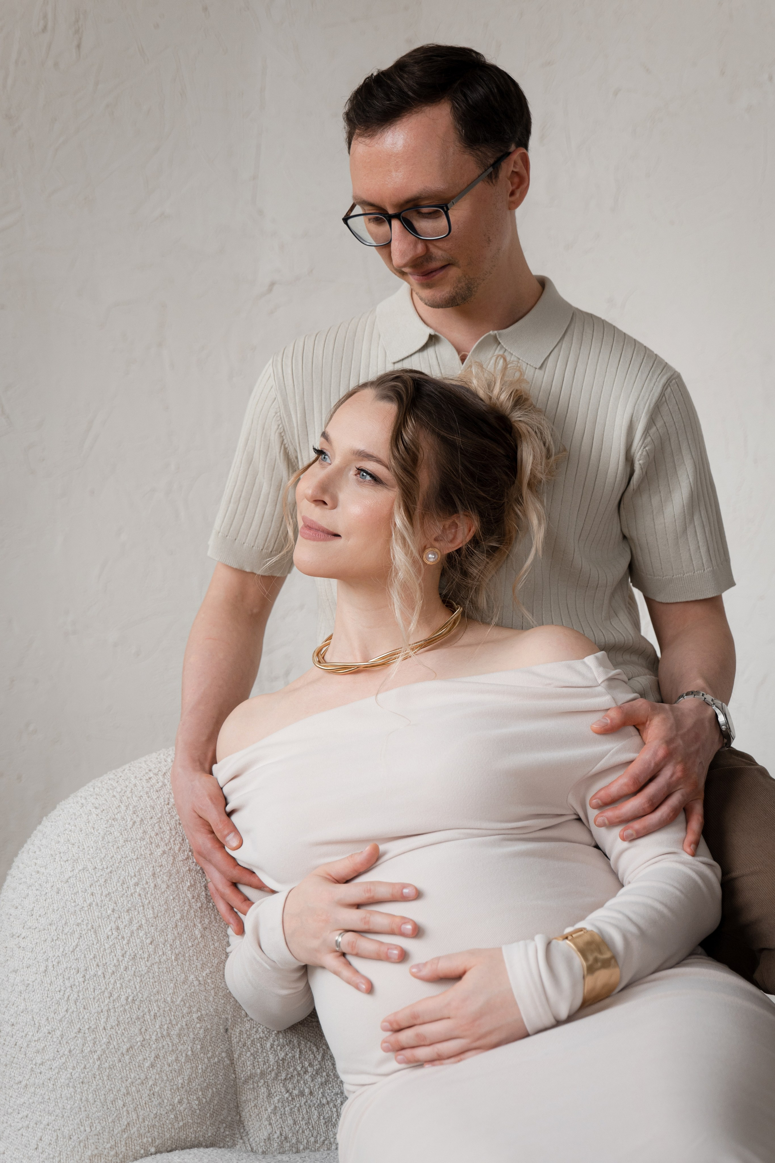 Семейная фотосессия в студии. Портретный и репортажный фотограф в Сочи Рамодина Юлия