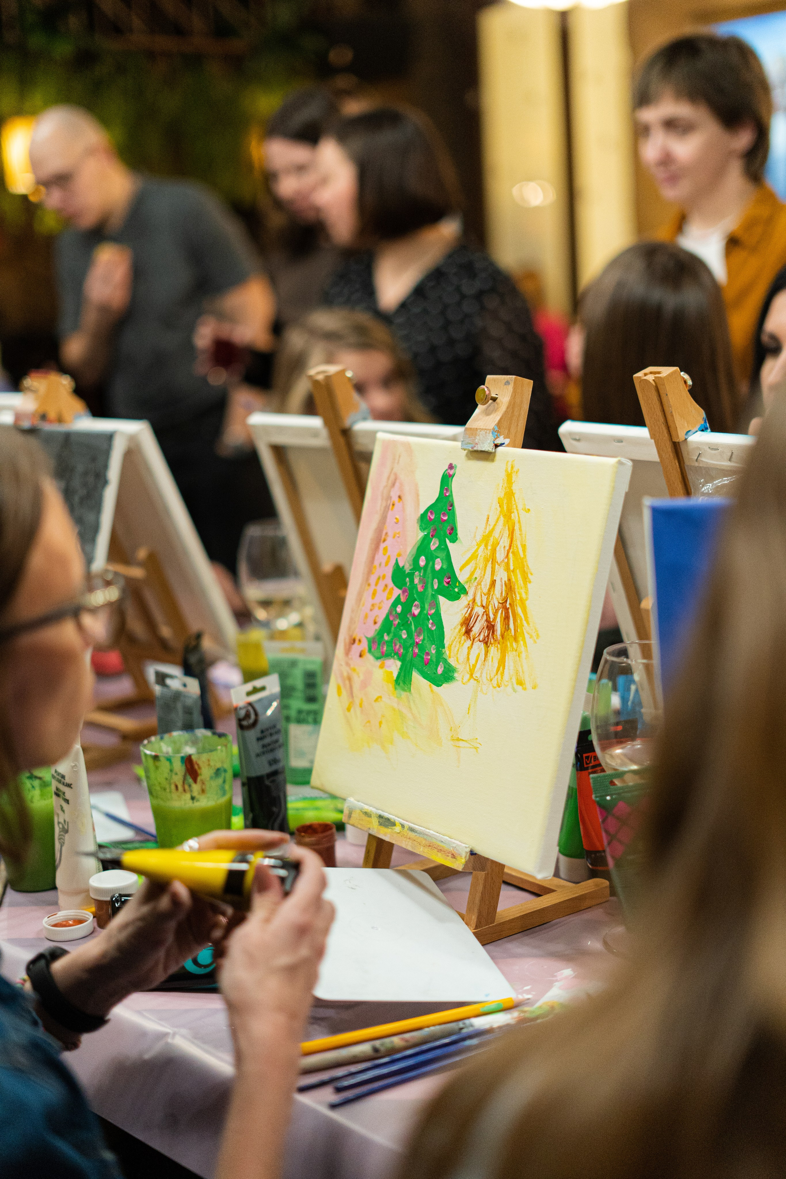 Корпоратив Teach Me Art 2. Портретный фотограф в Москве и Санкт-Петербурге Арина Чех