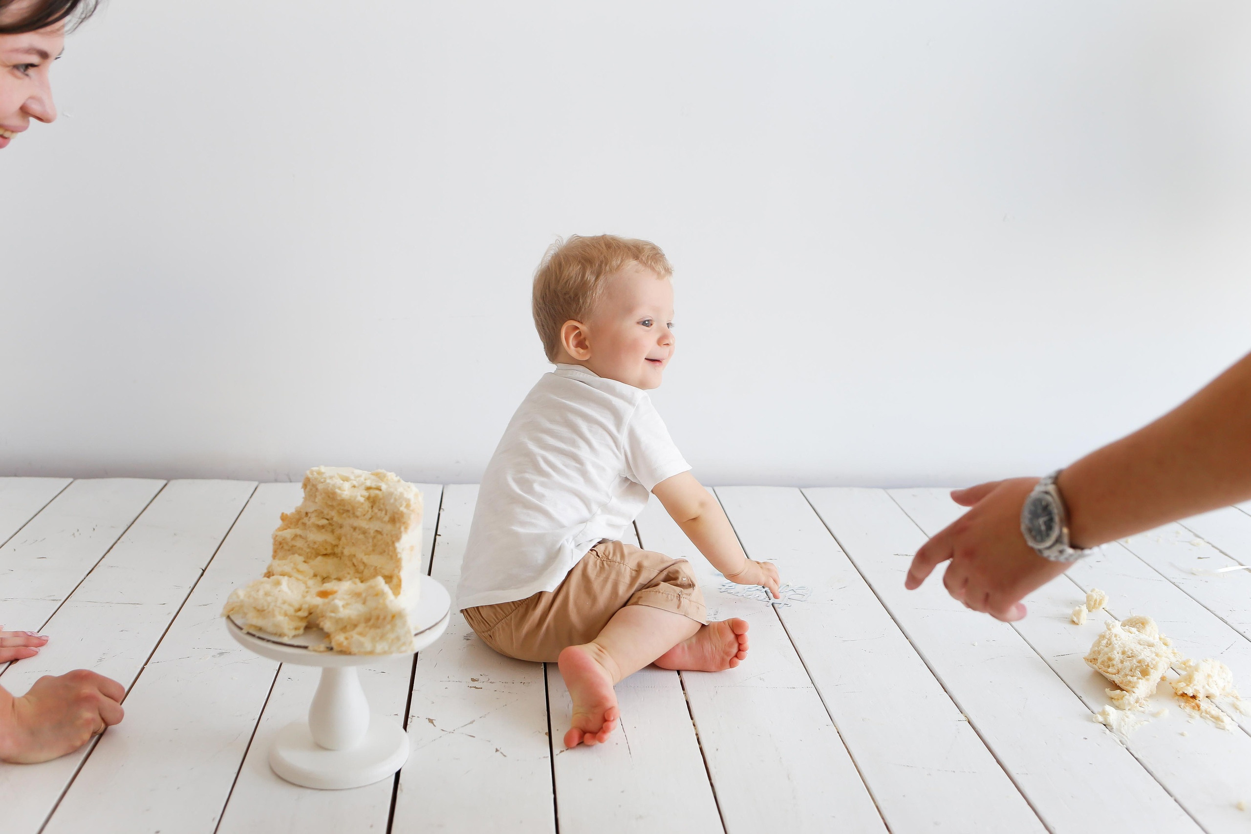 Первый торт у Артемки. Детский и семейный фотограф Санкт-Петербург, фотосессия Спб