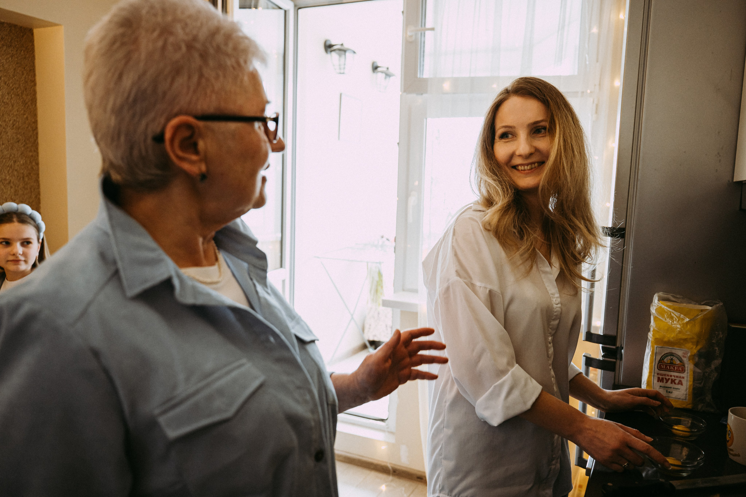 мама с дочкой