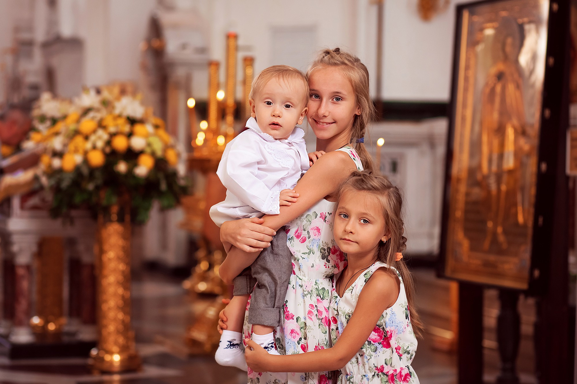 Таинство крещения. Фотограф Дарья Берестова (Краснодар)