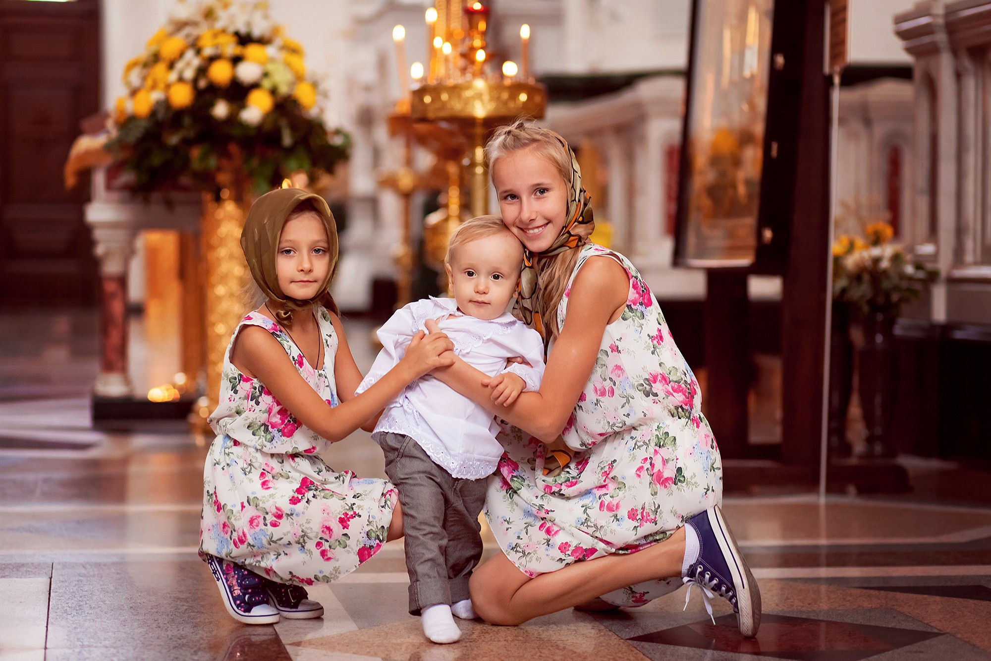 Таинство крещения. Фотограф Дарья Берестова (Краснодар)