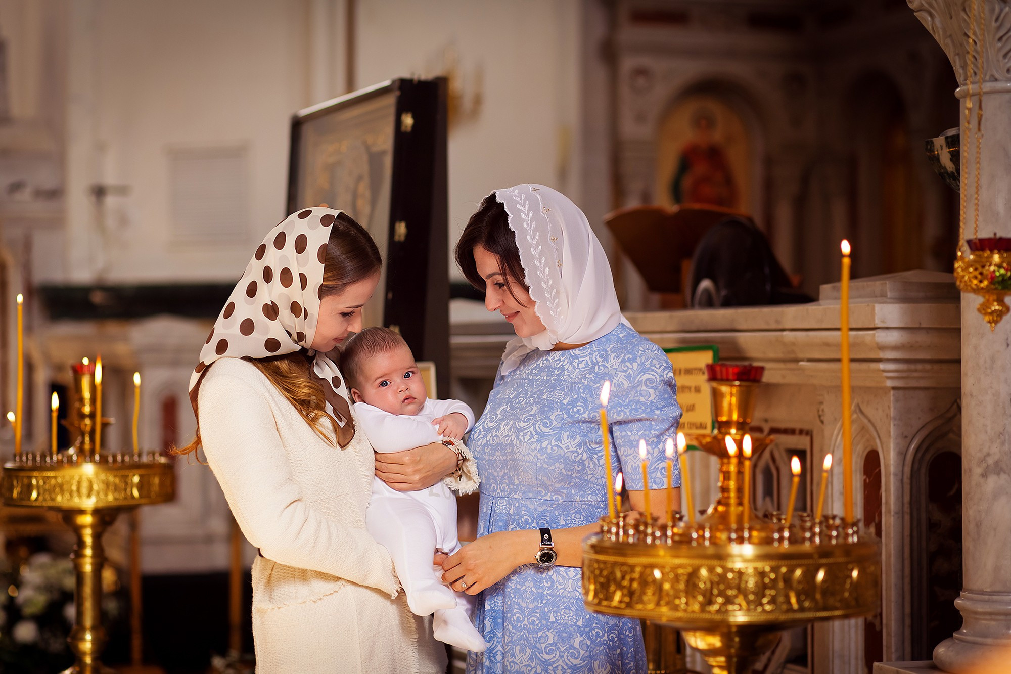 Таинство крещения. Фотограф Дарья Берестова (Краснодар)