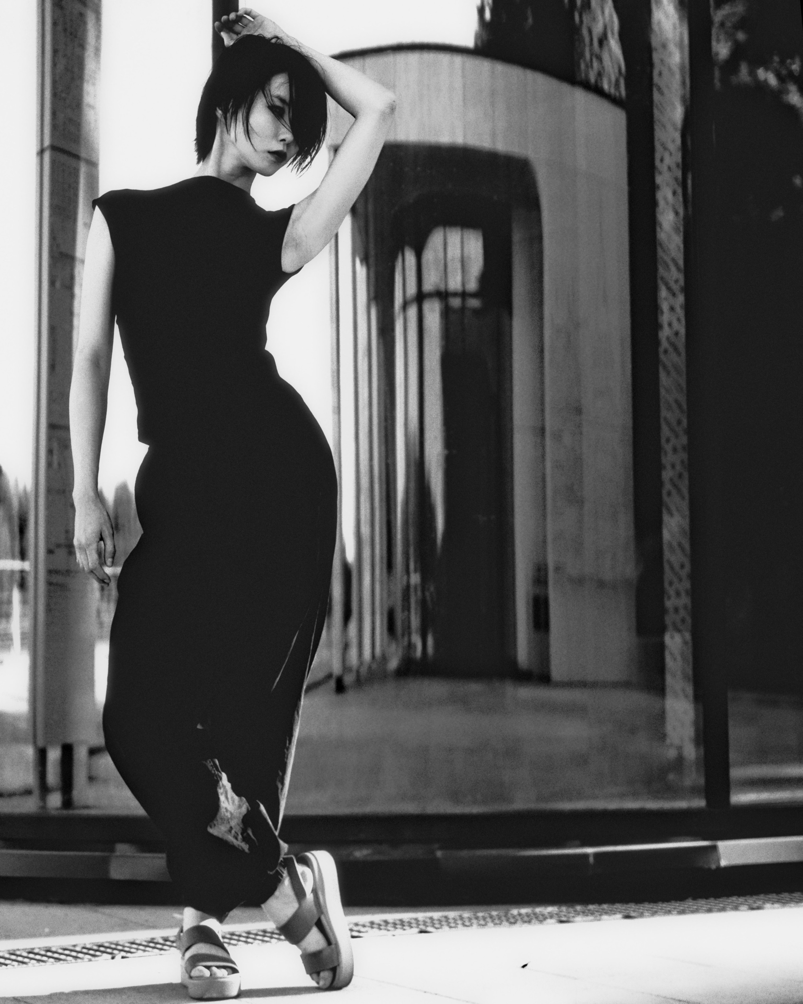 Азиатская черно-белая фотография от портретного фотографа и видеографа Кошеренковой Екатерины