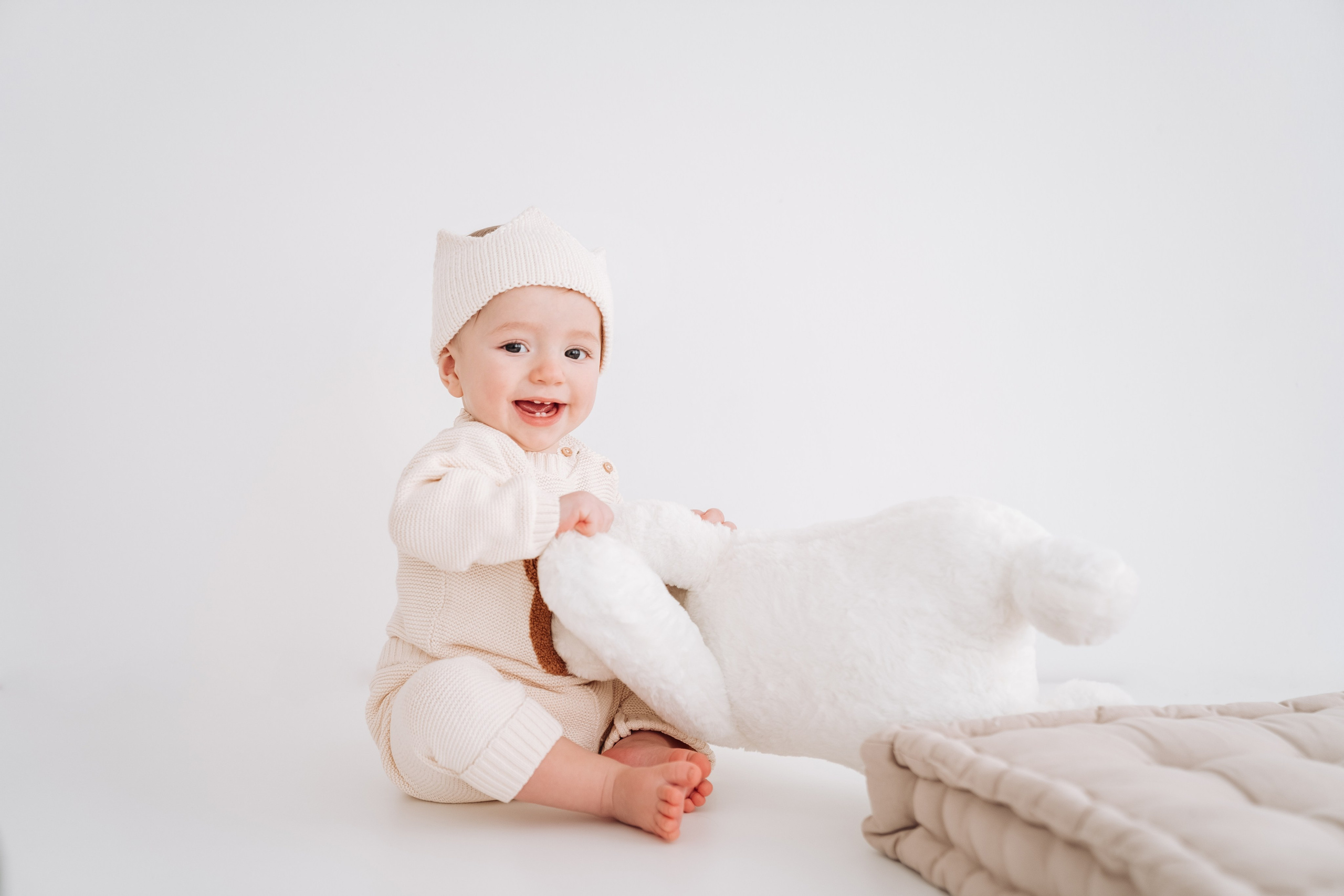 Новогодняя детская фотосессия для Феди. Семейный фотограф СПб Анастасия Василь. Фотосессия на годик