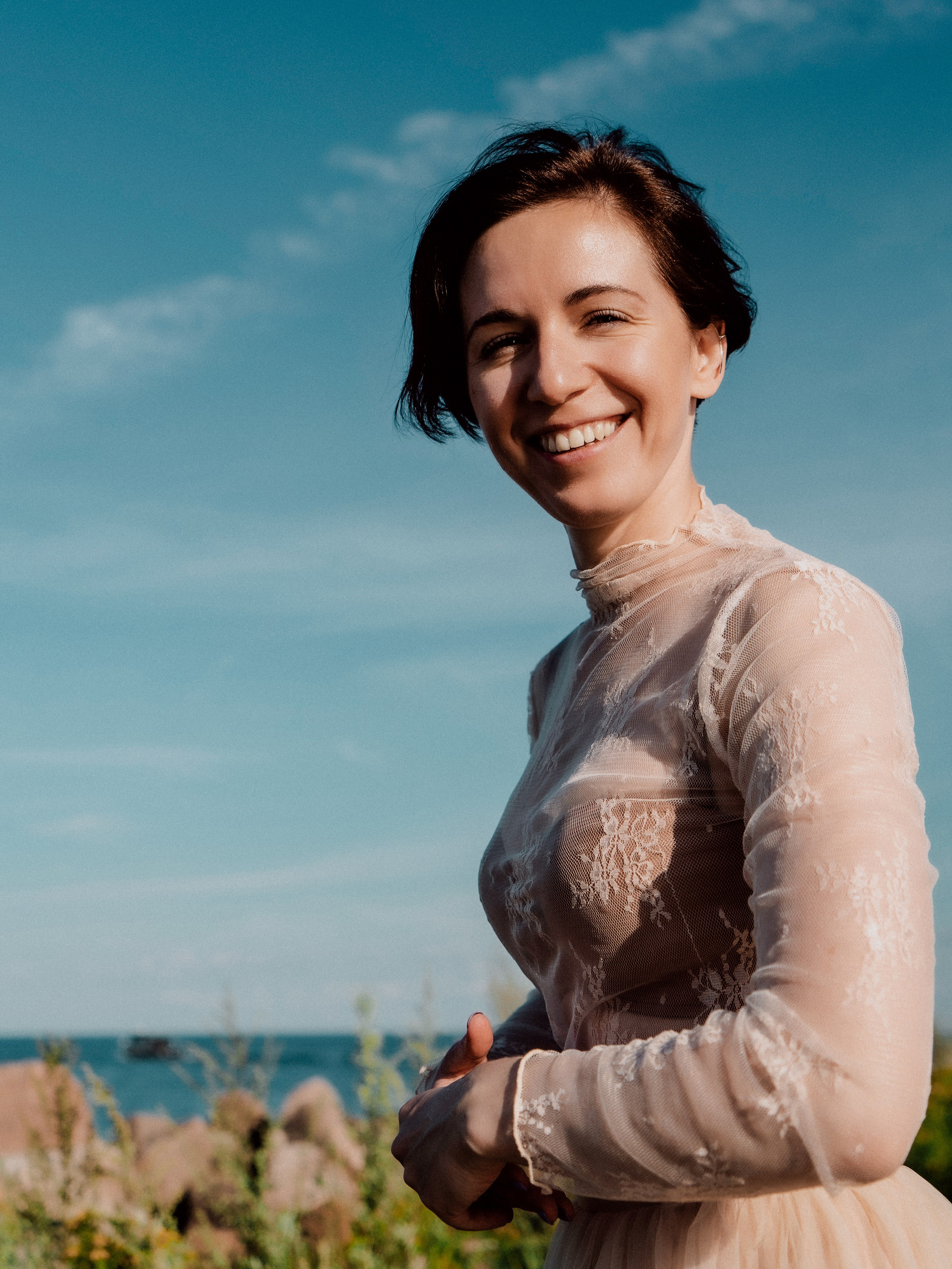 Портретная фотосессия на Ладожском озере. Светлана Гопанюк. Портретный фотограф. Санкт-Петербург. СПб