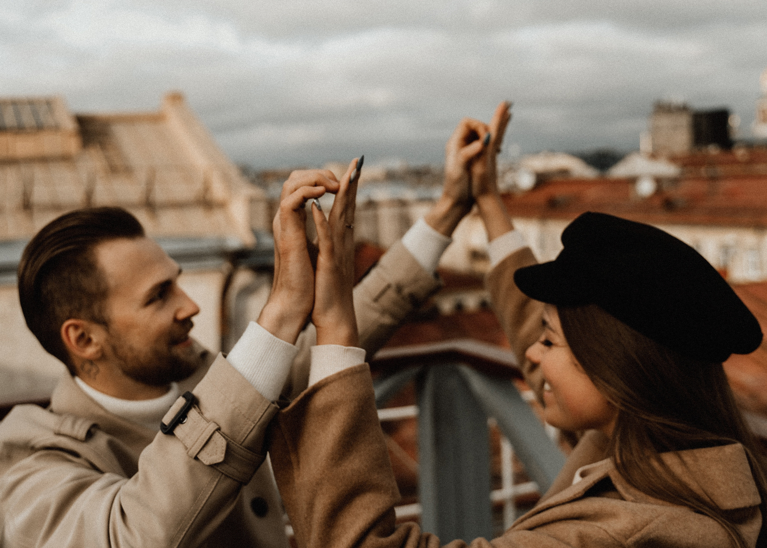 На крыше. Свадебный фотограф Анжелика Сариева