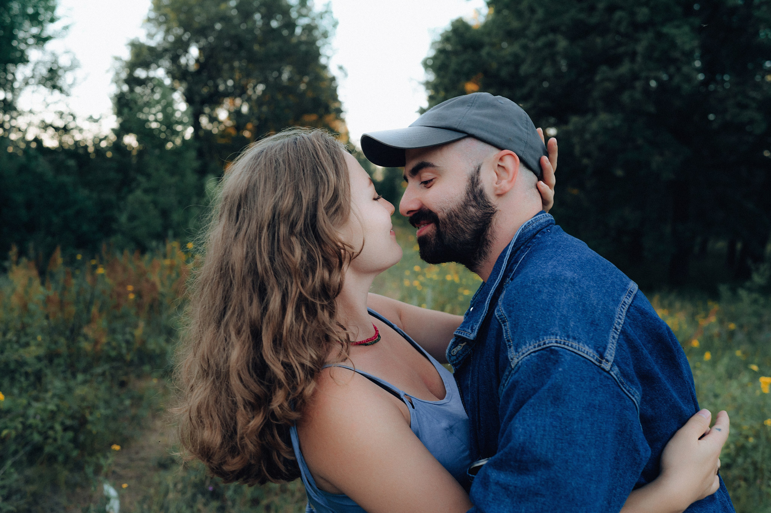 Лес.закат.Вика и Денис. Детский и семейный фотограф Катерина Мишина
