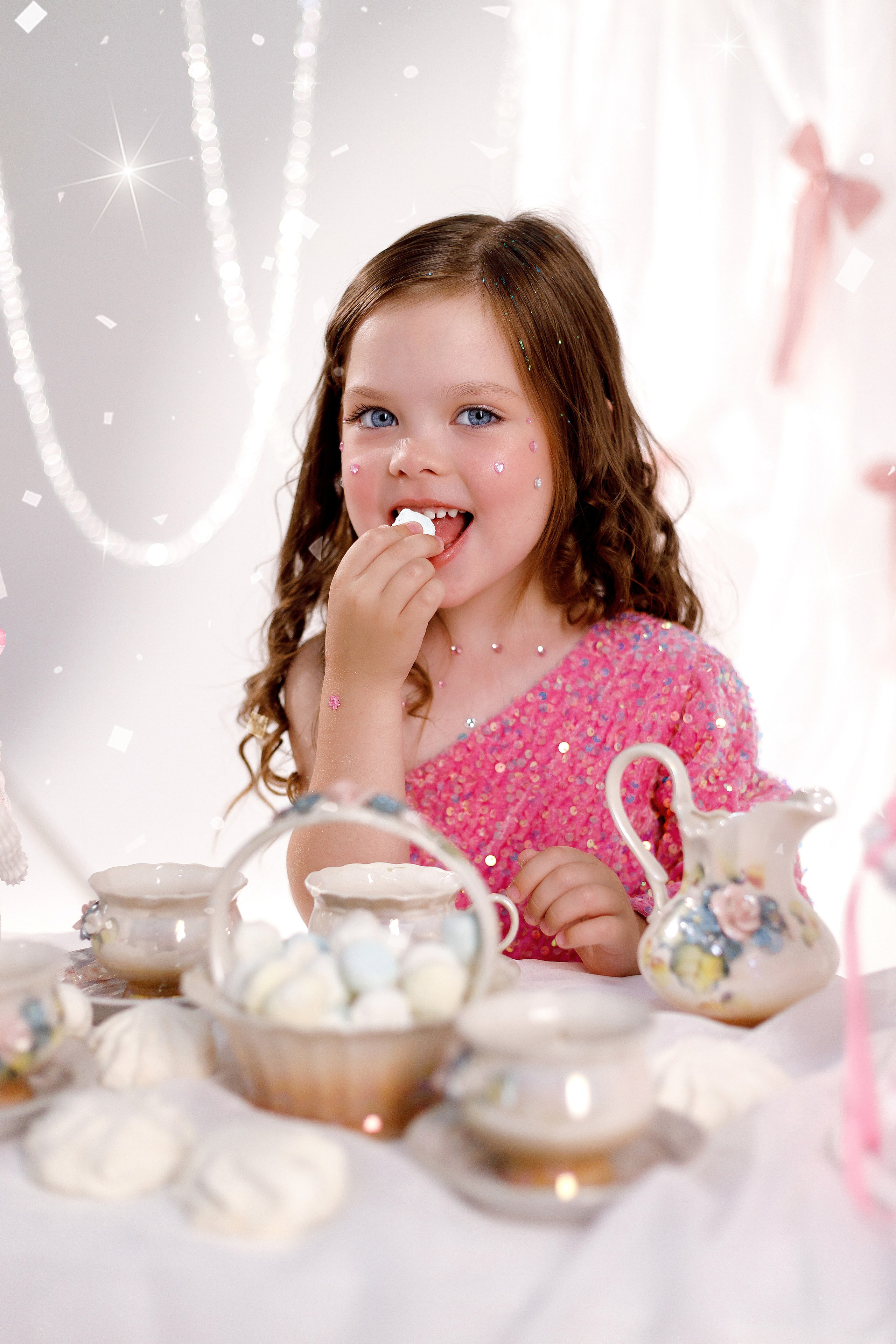 Студийная съемка детей декорации принцессы Сочи