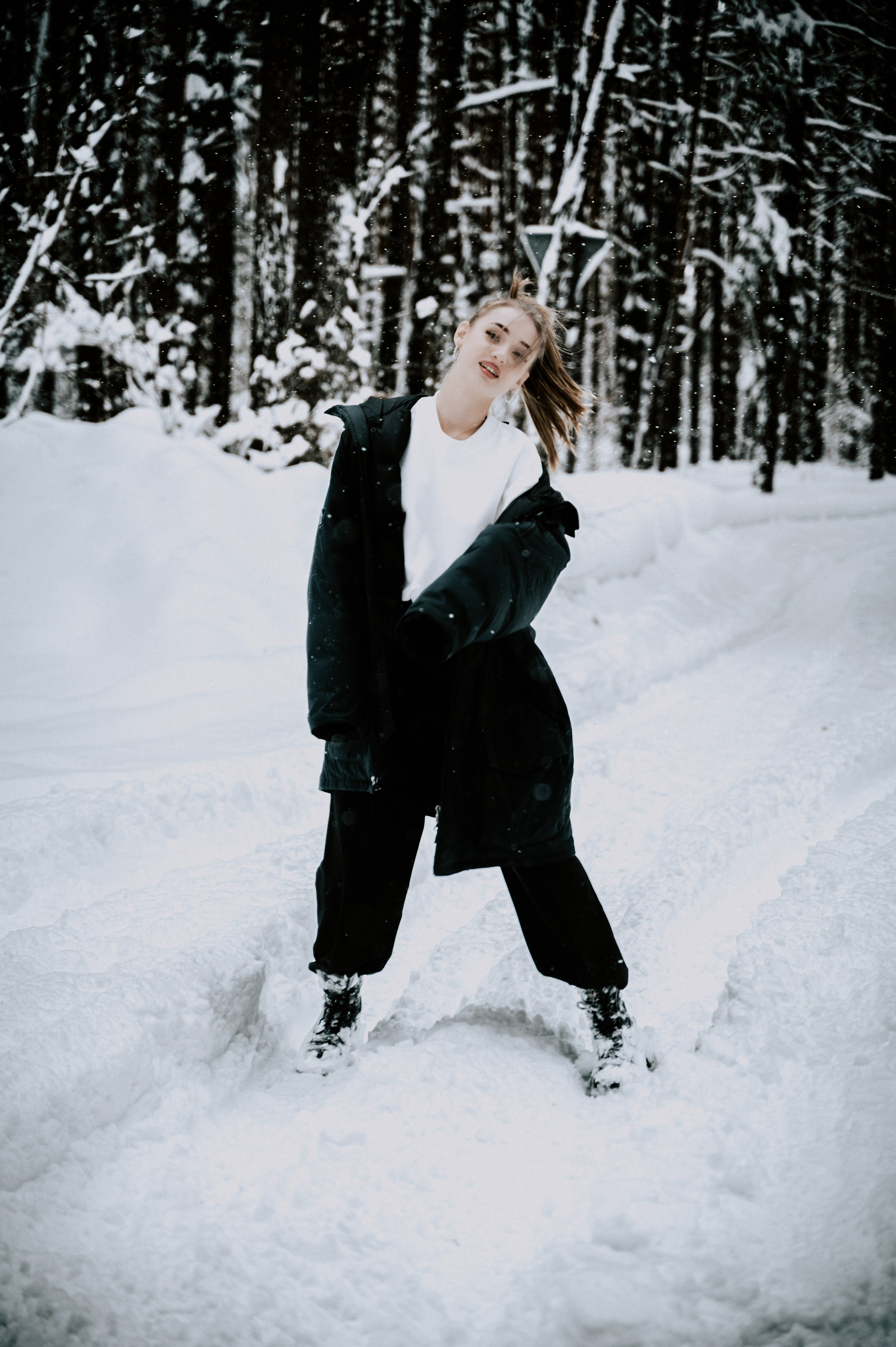 Индивидуальная съёмка для Аделины зима. Фотограф/видеограф Богдан Голованов