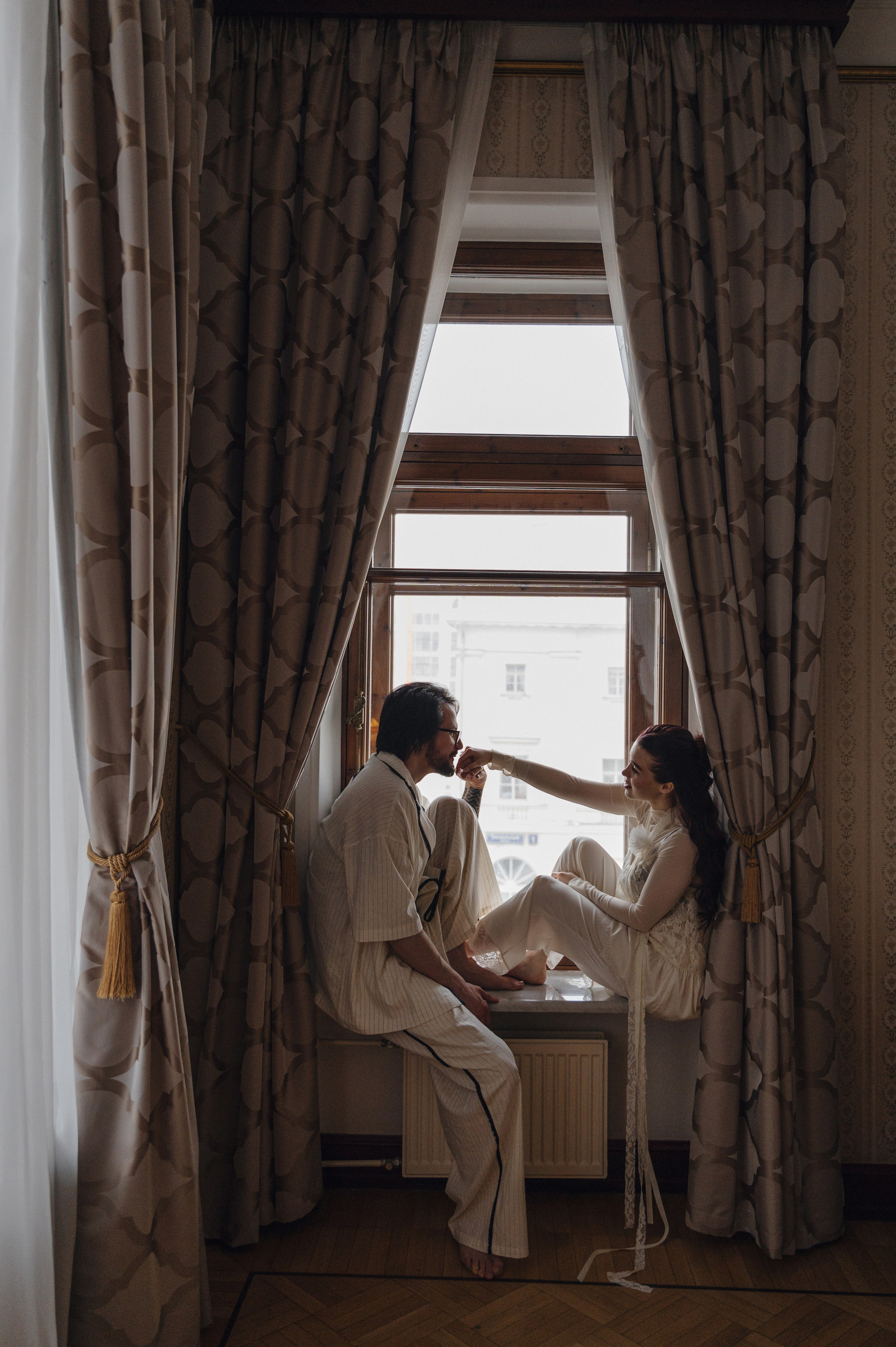 Денис и Анастасия. Метрополь и Особняк Спиридонова. Свадебный фотограф Москва и Санкт-Петербург. Анастасия Чудина