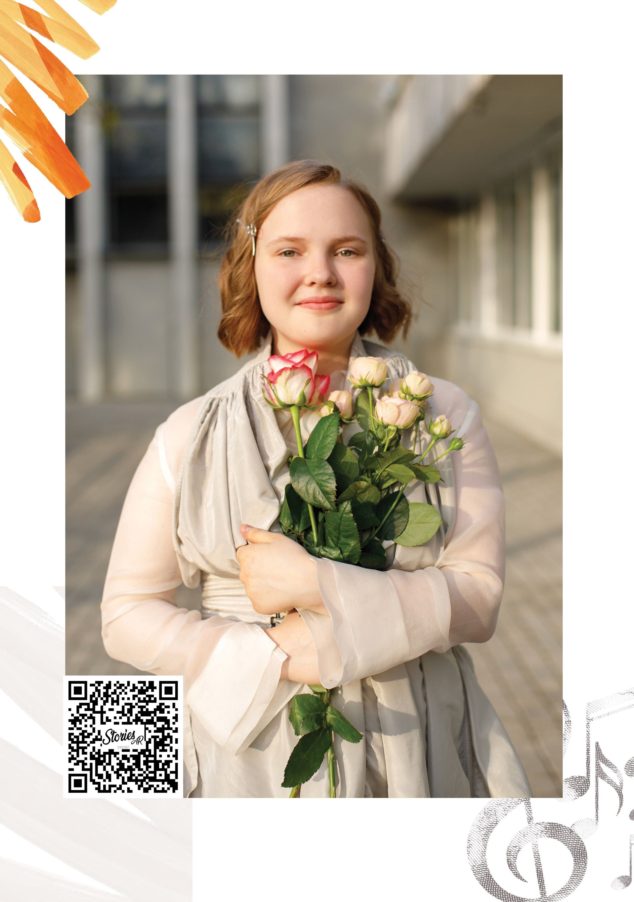 Александра, фортепиано (большой, индивидуальный альбом). Фабрика выпускных альбомов