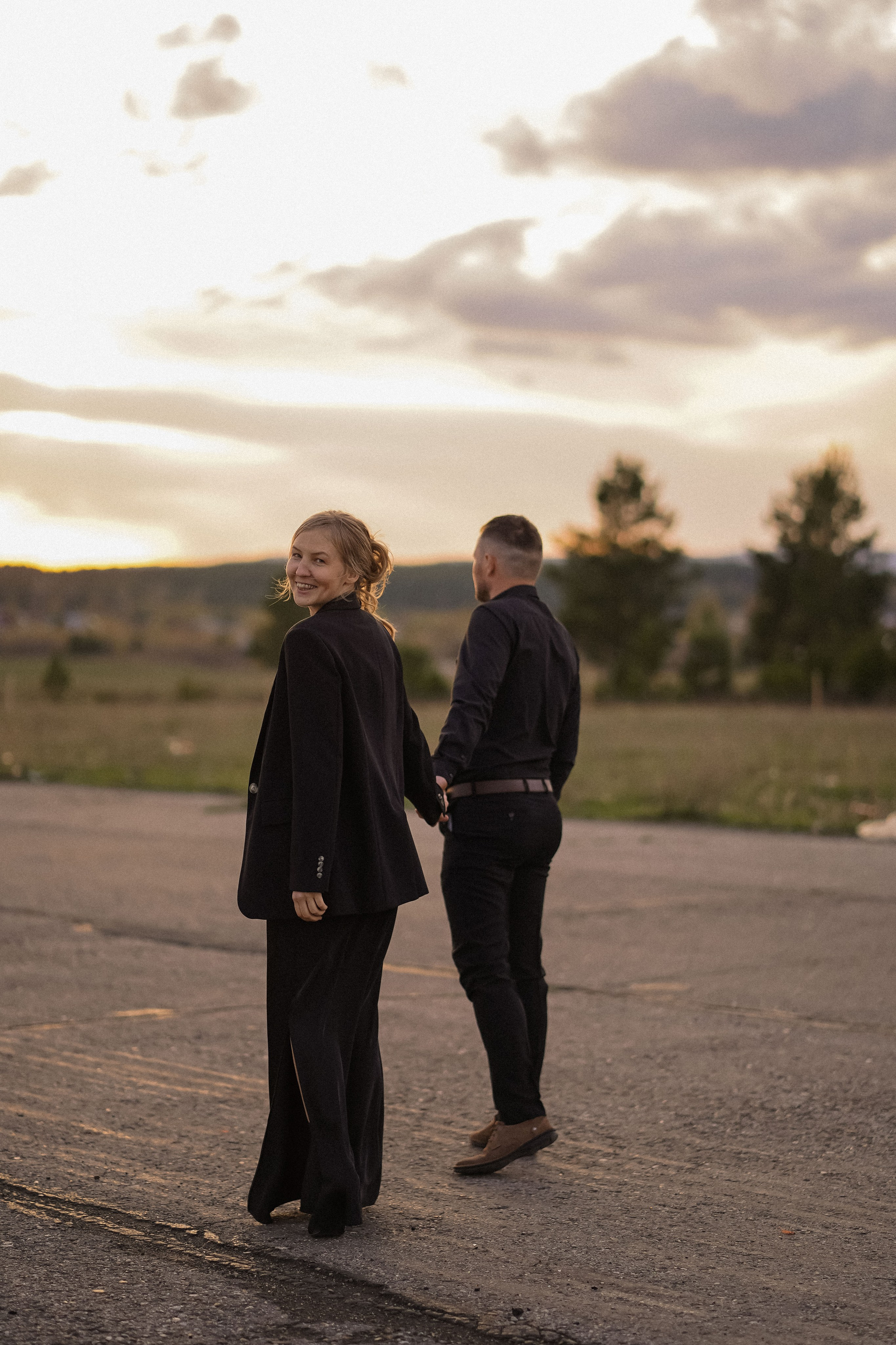 Паша и Настя на закате. Детский и семейный фотограф в Давлеканово Волкова Вероника