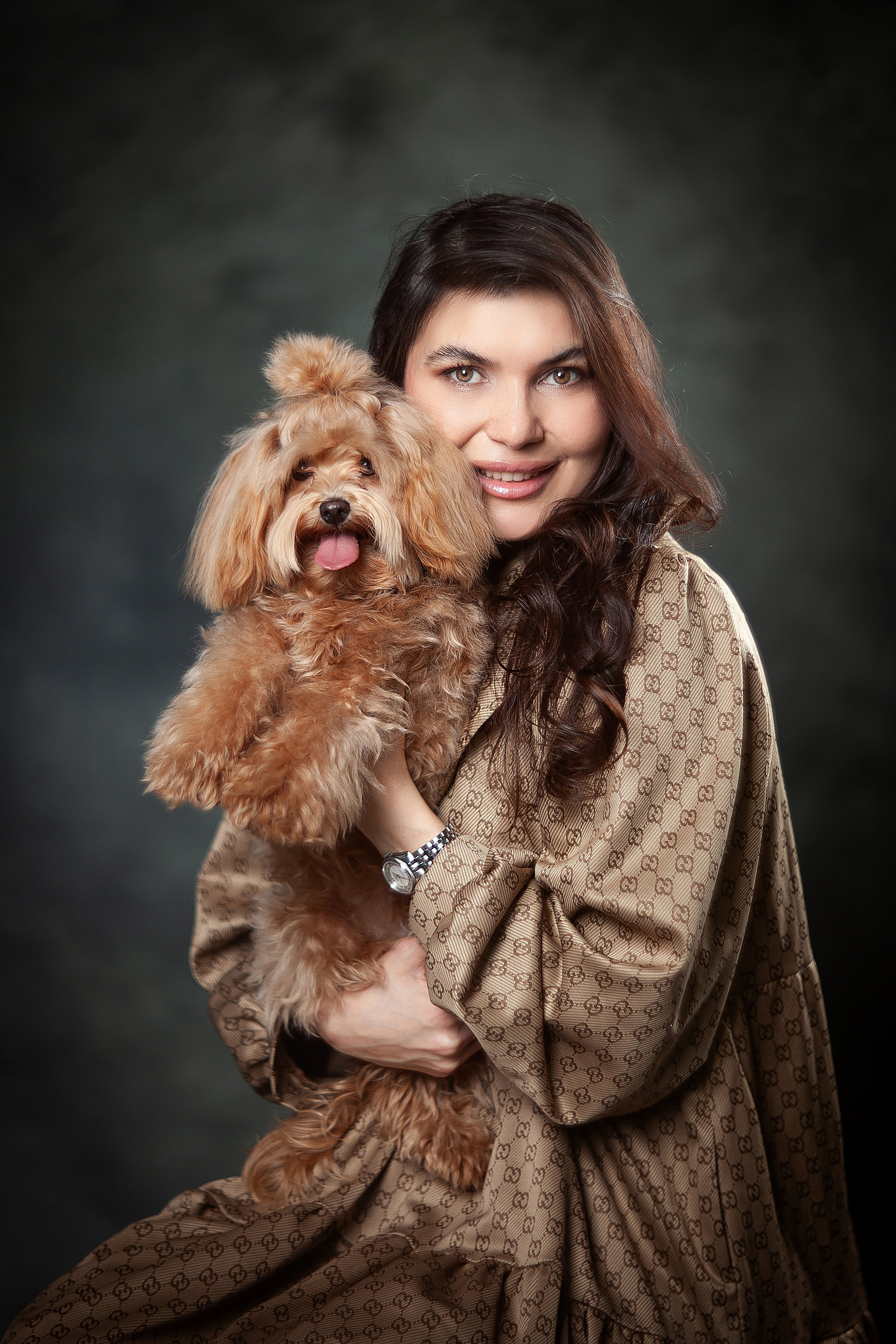 Дама с собачкой. Фотограф Мария Кольцова