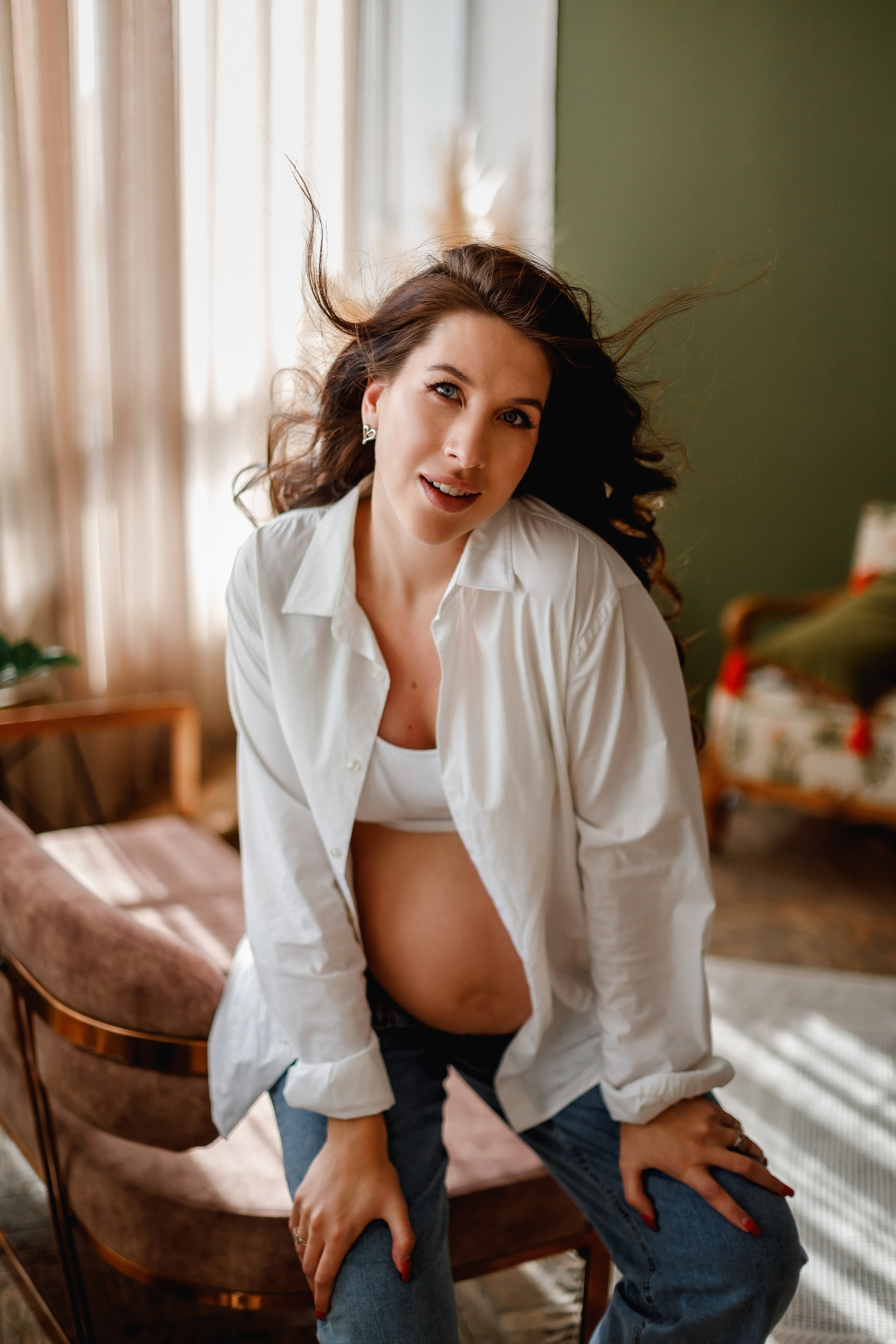 Оксана и Михаил. Ожидание малышки. Фотограф в Москве Базанова Дарья