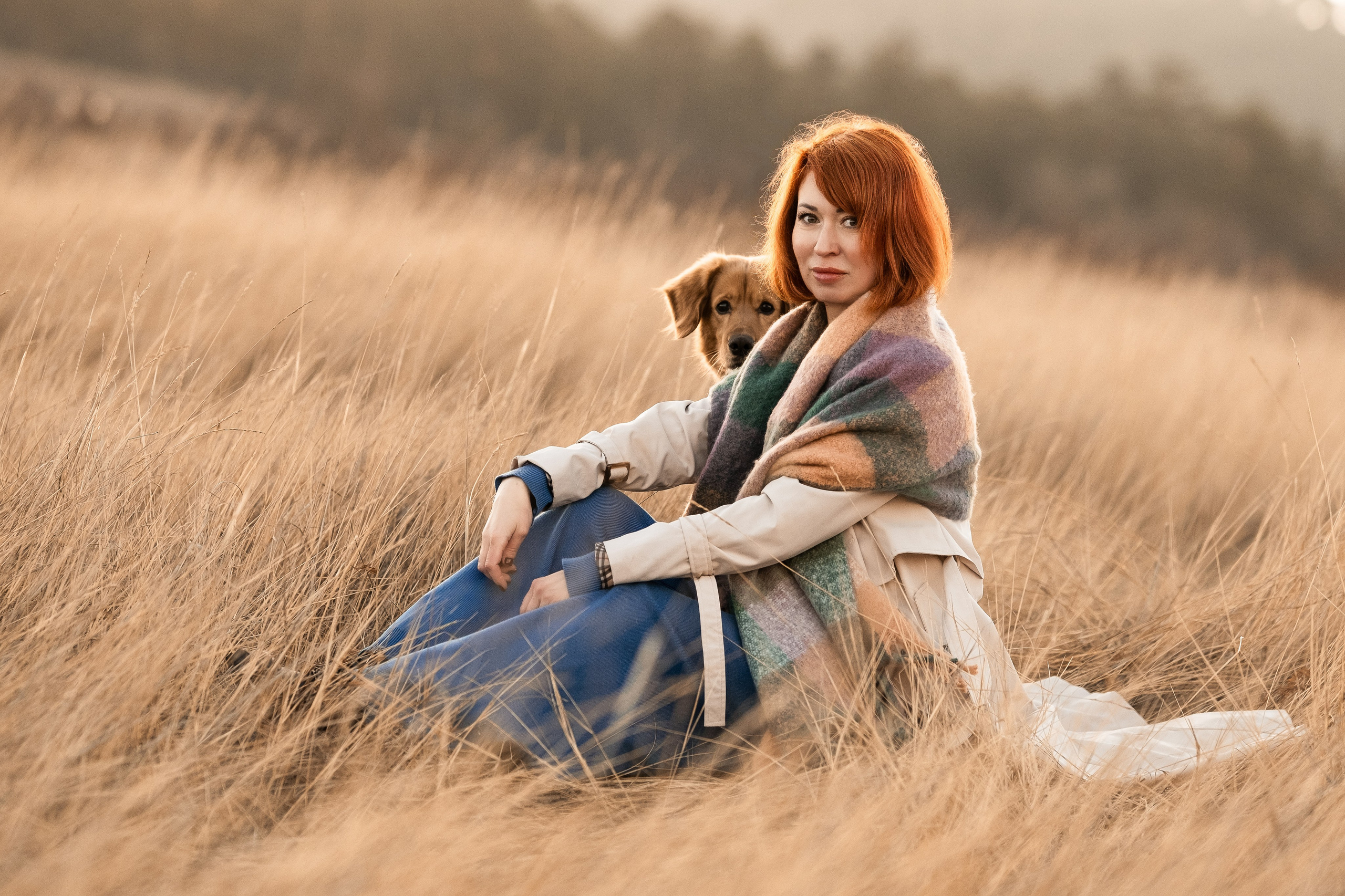 Фотосессия с собакой. Портретный фотограф в Чите Анна Камратова. Помогу Вам создать историю, в которой Вы — главный герой!