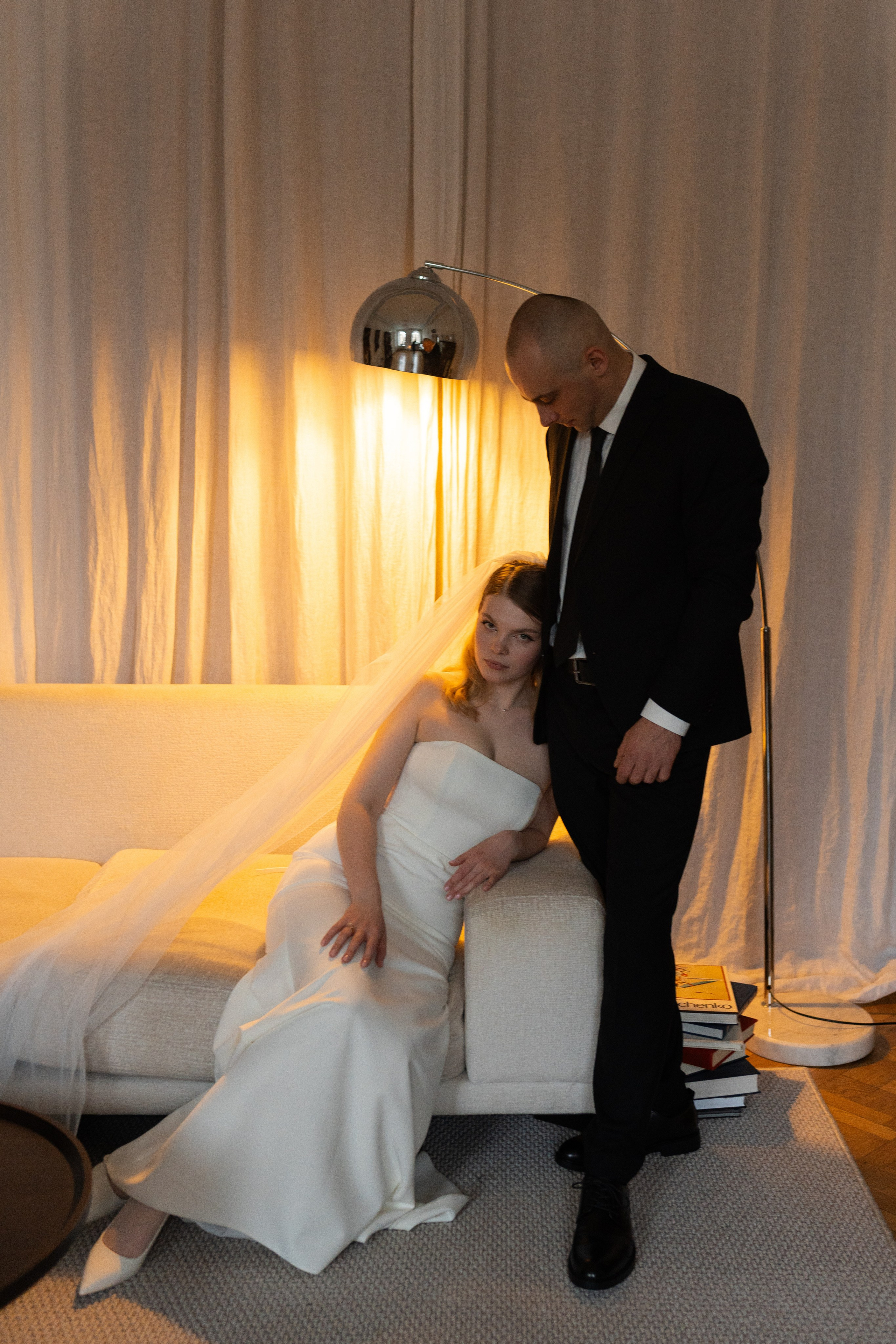 Мария и Алексей, студия 1884. Свадебный фотограф в Москве Анна Полушина